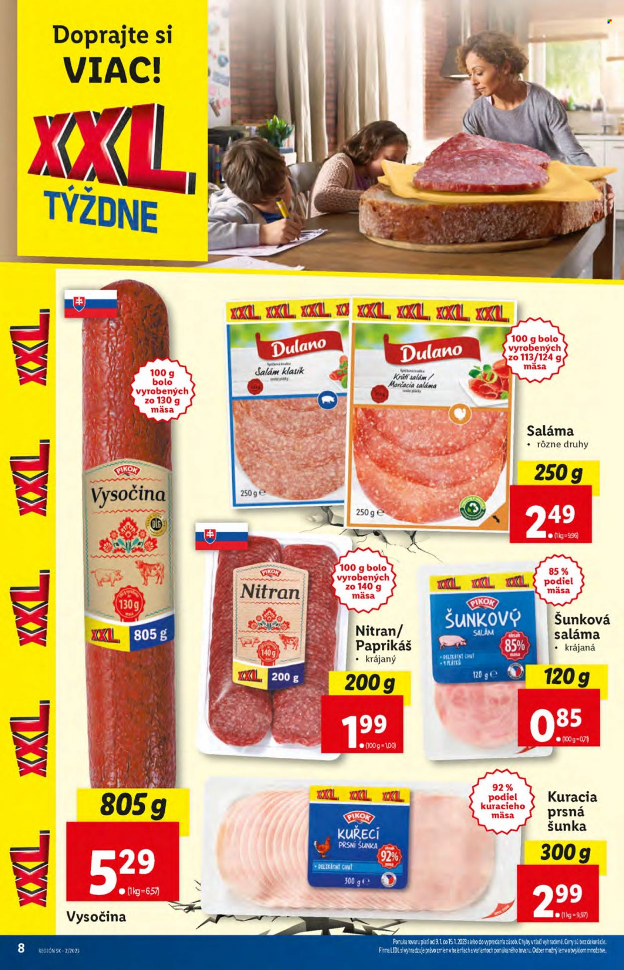 Leták Lidl - 9.1.2023 - 15.1.2023. Strana 8