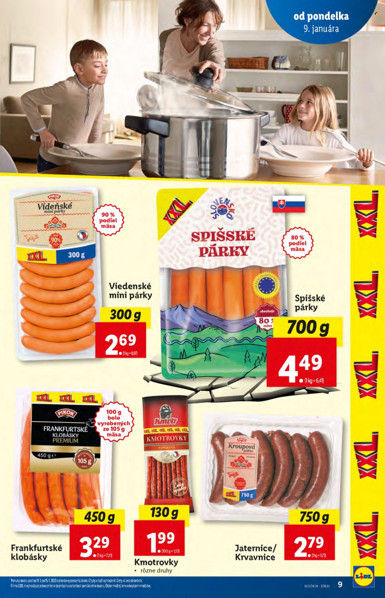 Leták Lidl - 9.1.2023 - 15.1.2023. Strana 9
