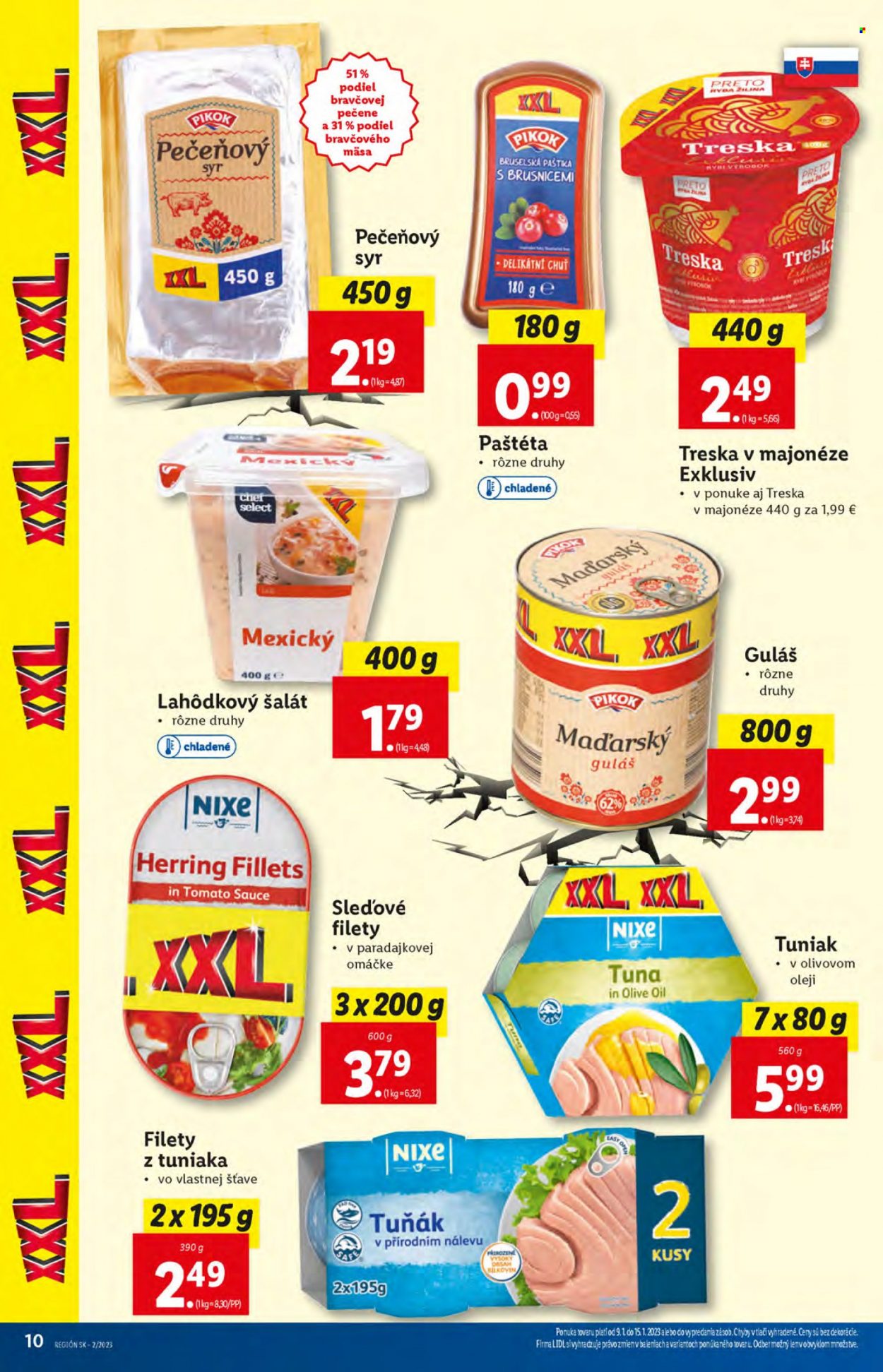 Leták Lidl - 9.1.2023 - 15.1.2023. Strana 10