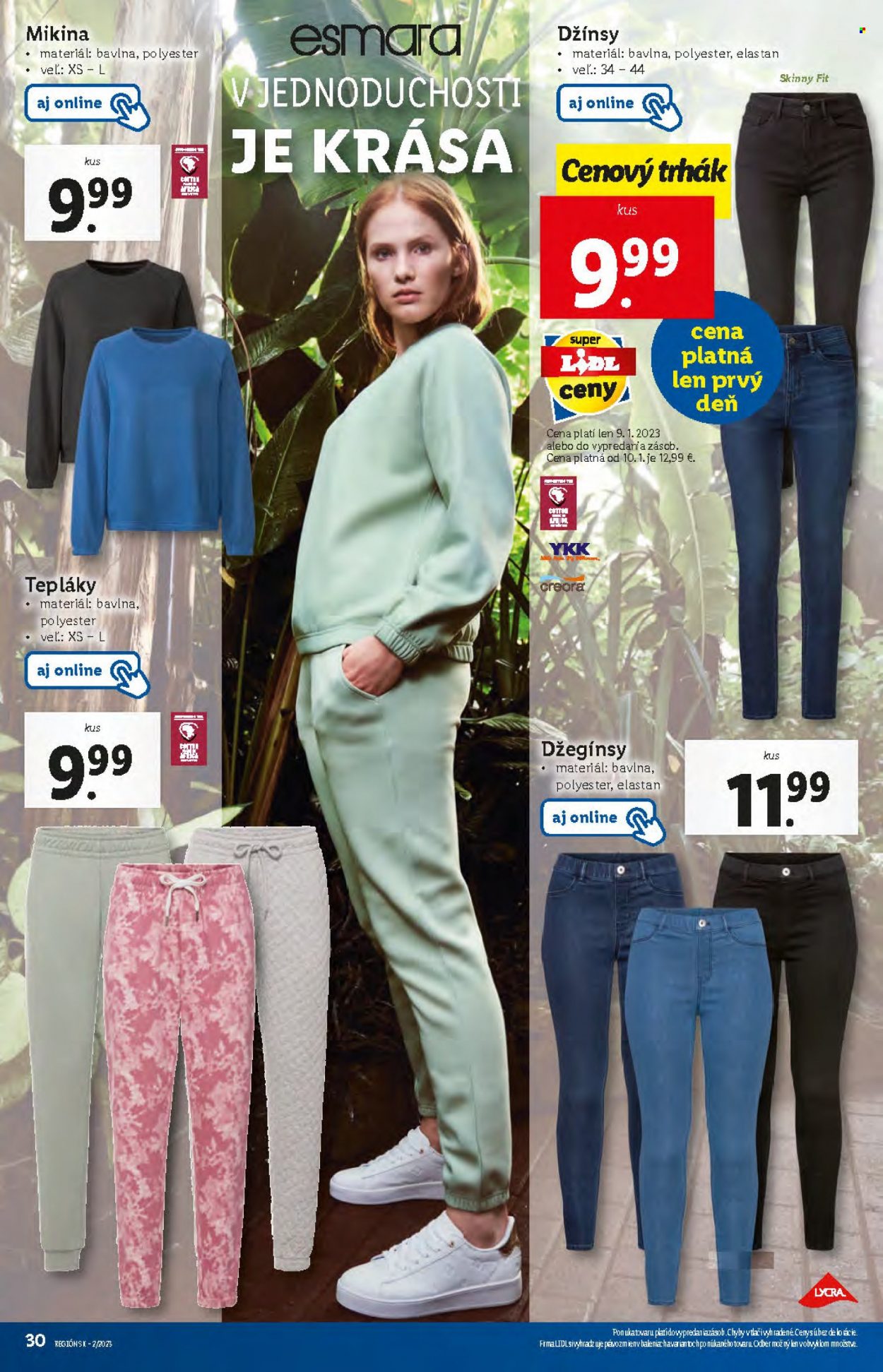 Leták Lidl - 9.1.2023 - 15.1.2023. Strana 30