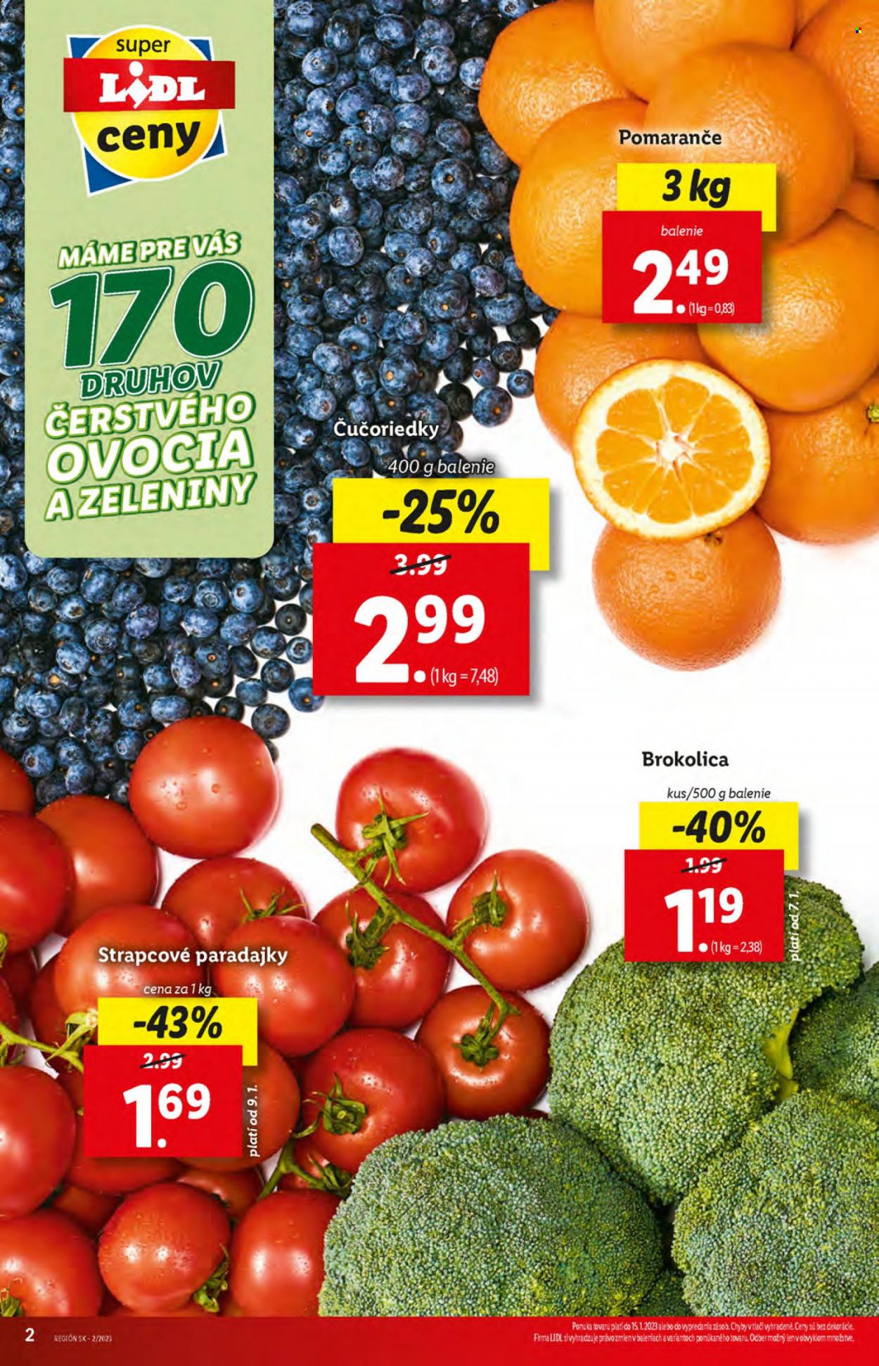 Leták Lidl - 12.1.2023 - 15.1.2023. Strana 2