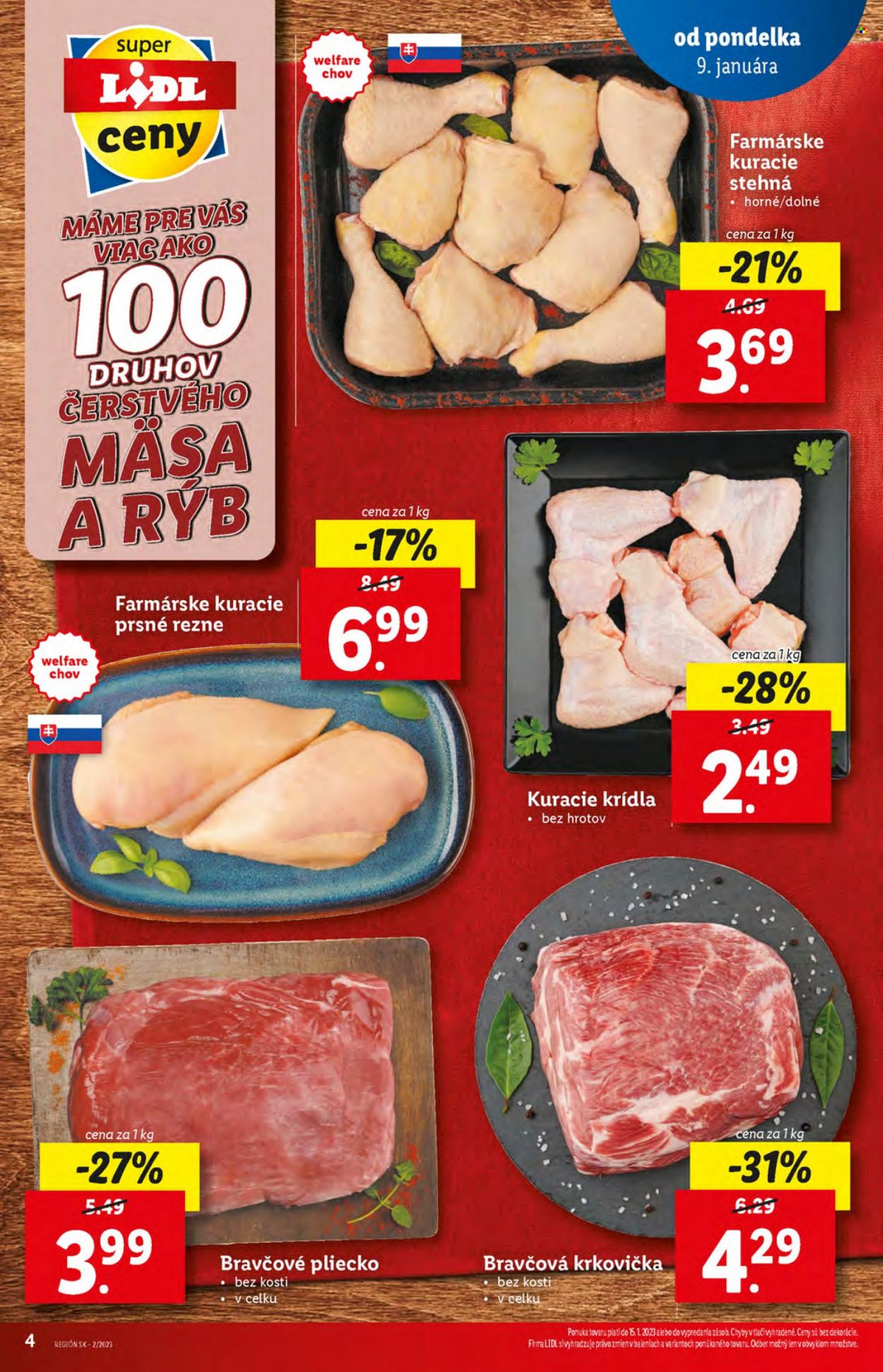 Leták Lidl - 12.1.2023 - 15.1.2023. Strana 4