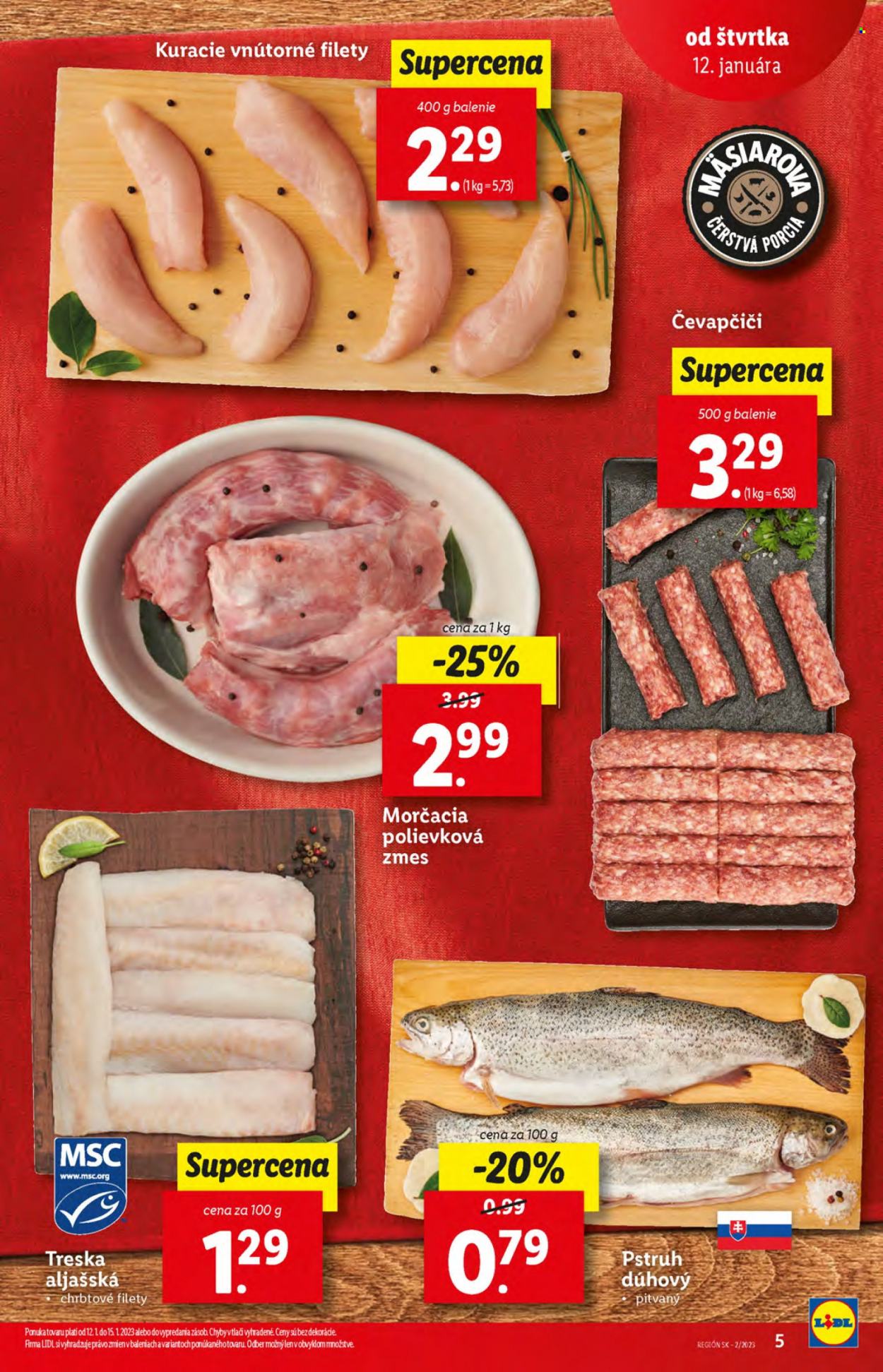 Leták Lidl - 12.1.2023 - 15.1.2023. Strana 5