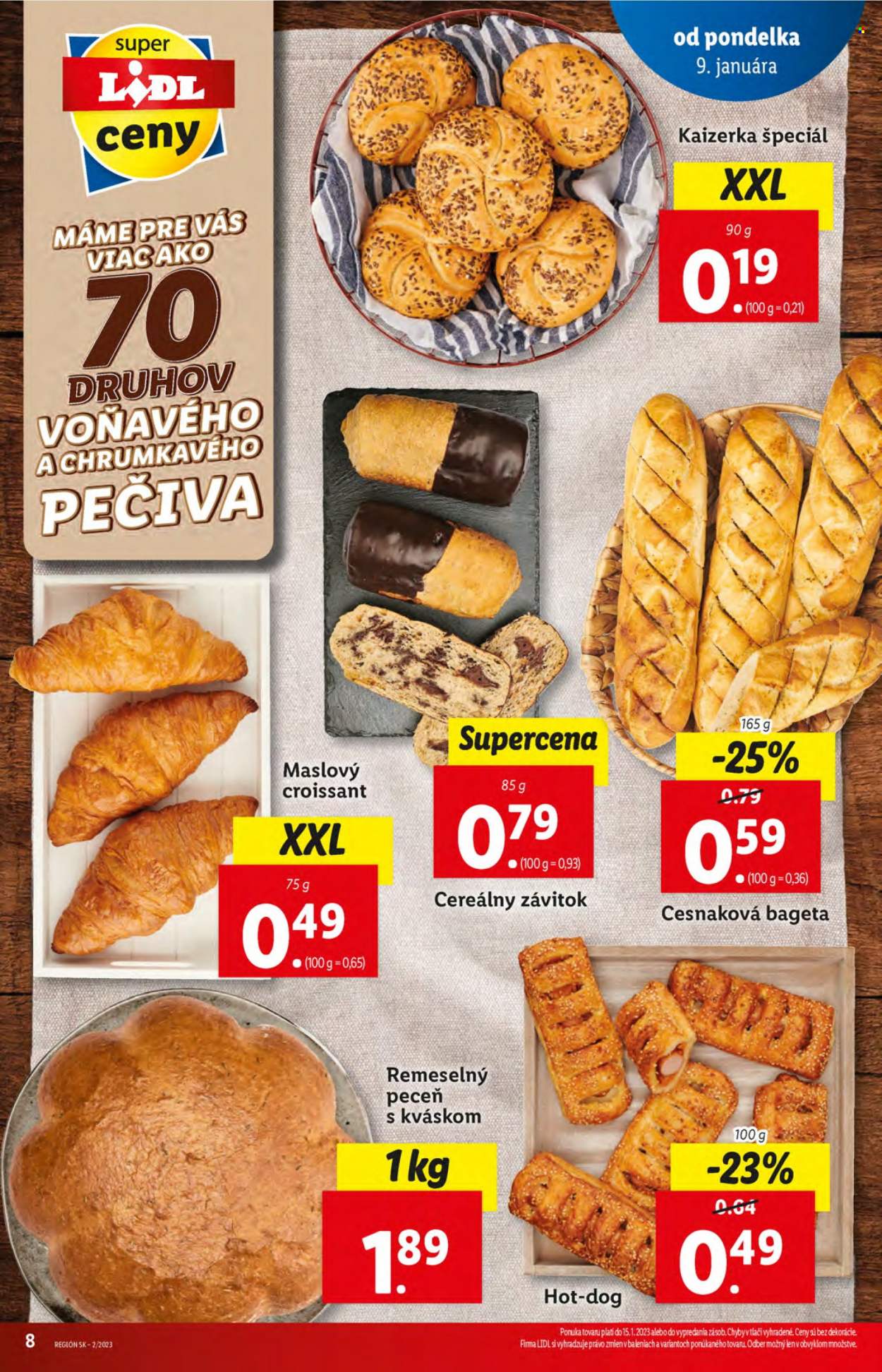 Leták Lidl - 12.1.2023 - 15.1.2023. Strana 8