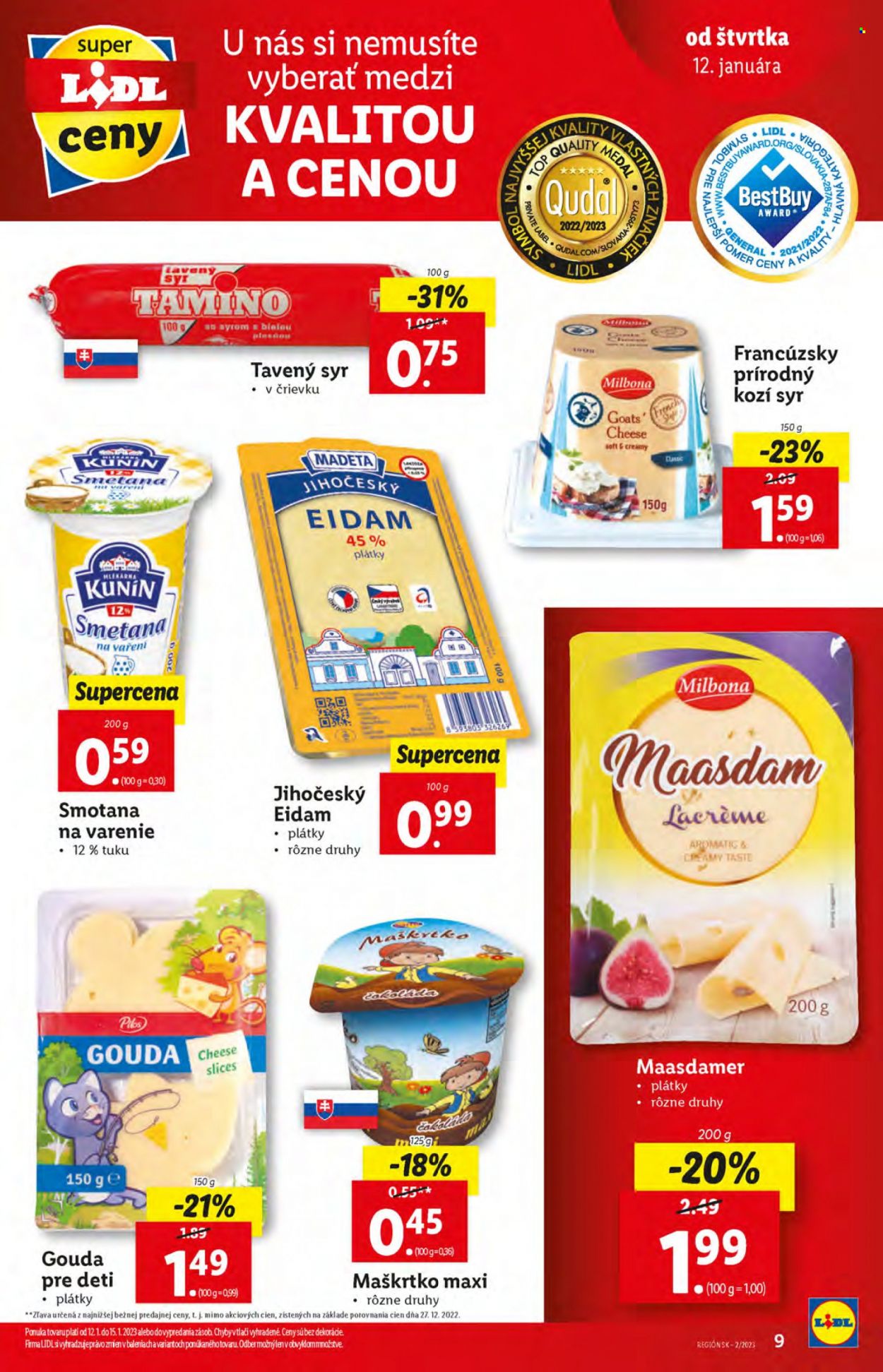 Leták Lidl - 12.1.2023 - 15.1.2023. Strana 9
