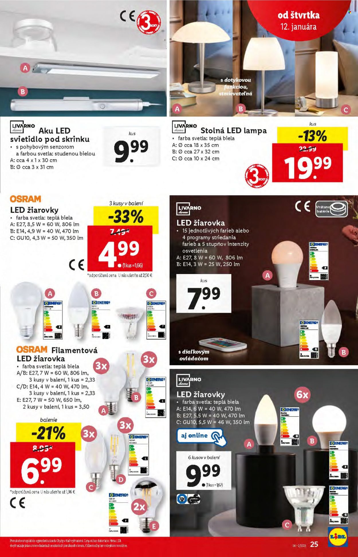 Leták Lidl - 12.1.2023 - 15.1.2023. Strana 25