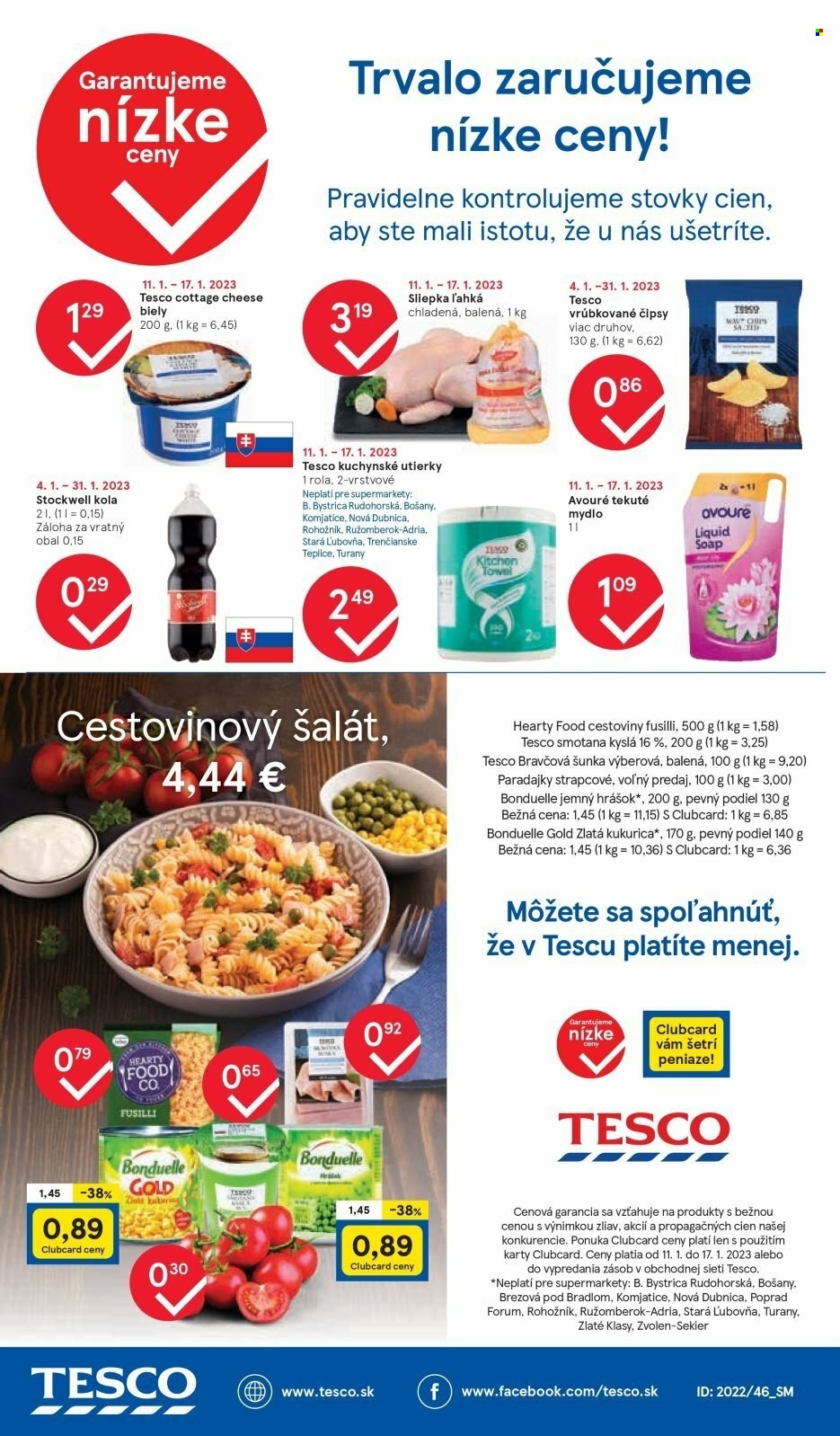 Leták TESCO supermarket - 11.1.2023 - 17.1.2023. Strana 10