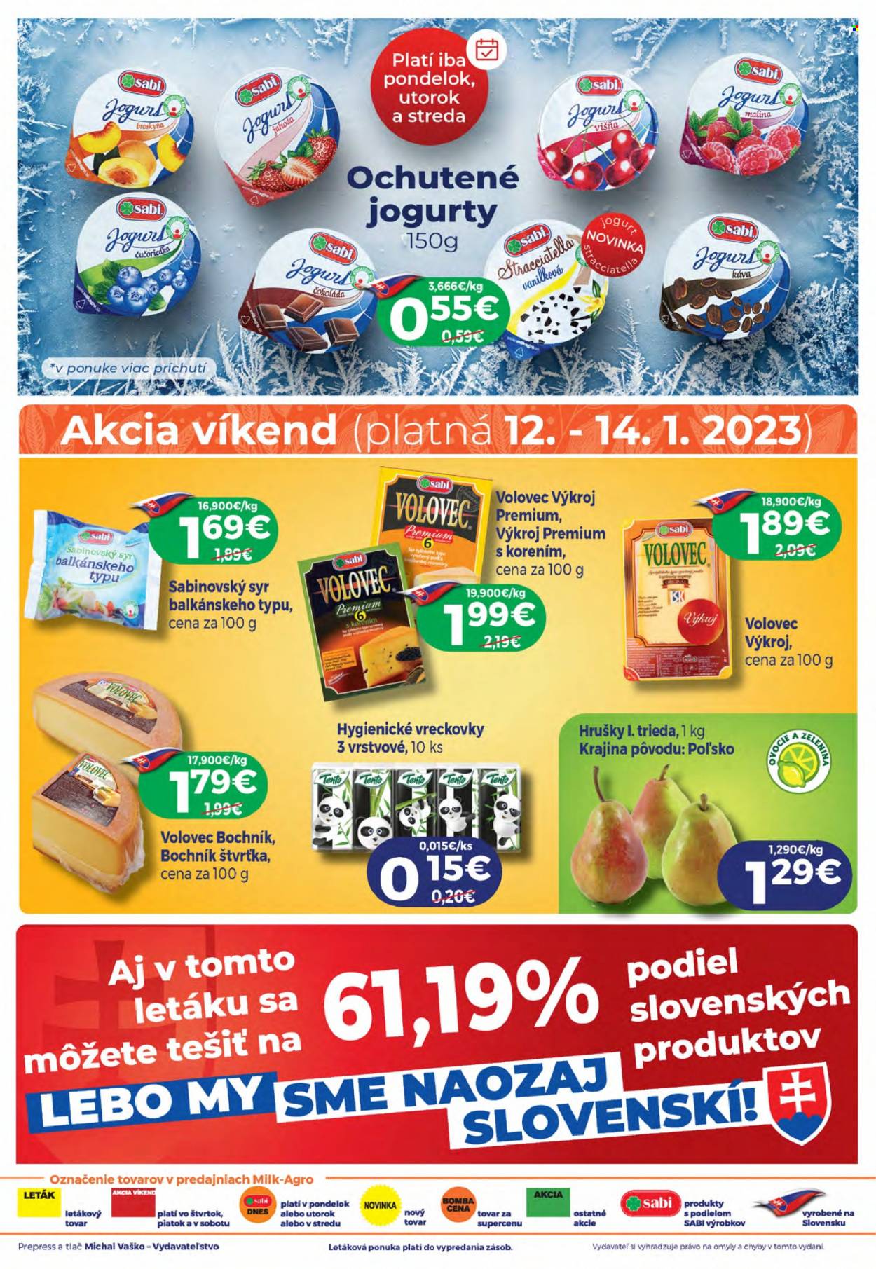 Leták Milk AGRO - 11.1.2023 - 17.1.2023. Strana 2