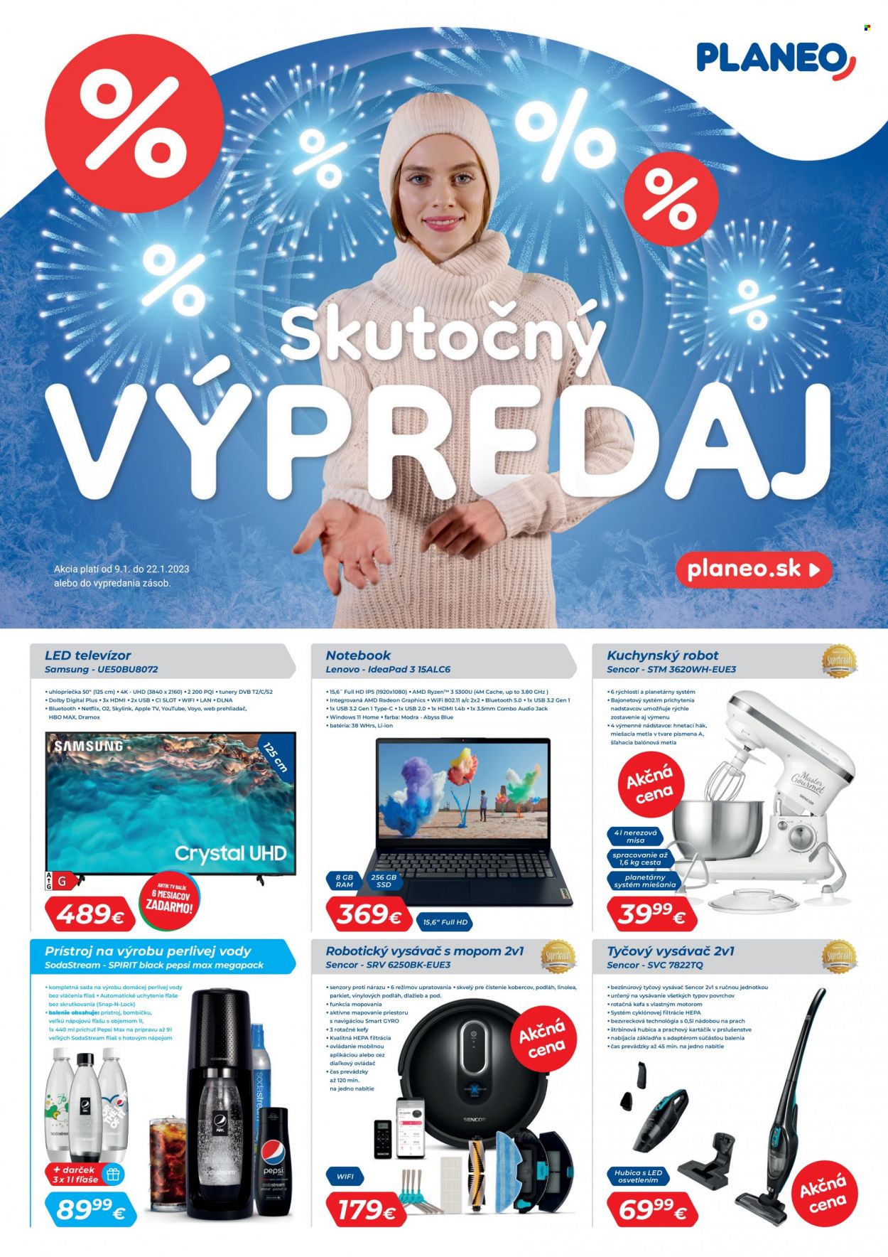 Leták PLANEO Elektro - 9.1.2023 - 22.1.2023. Strana 1