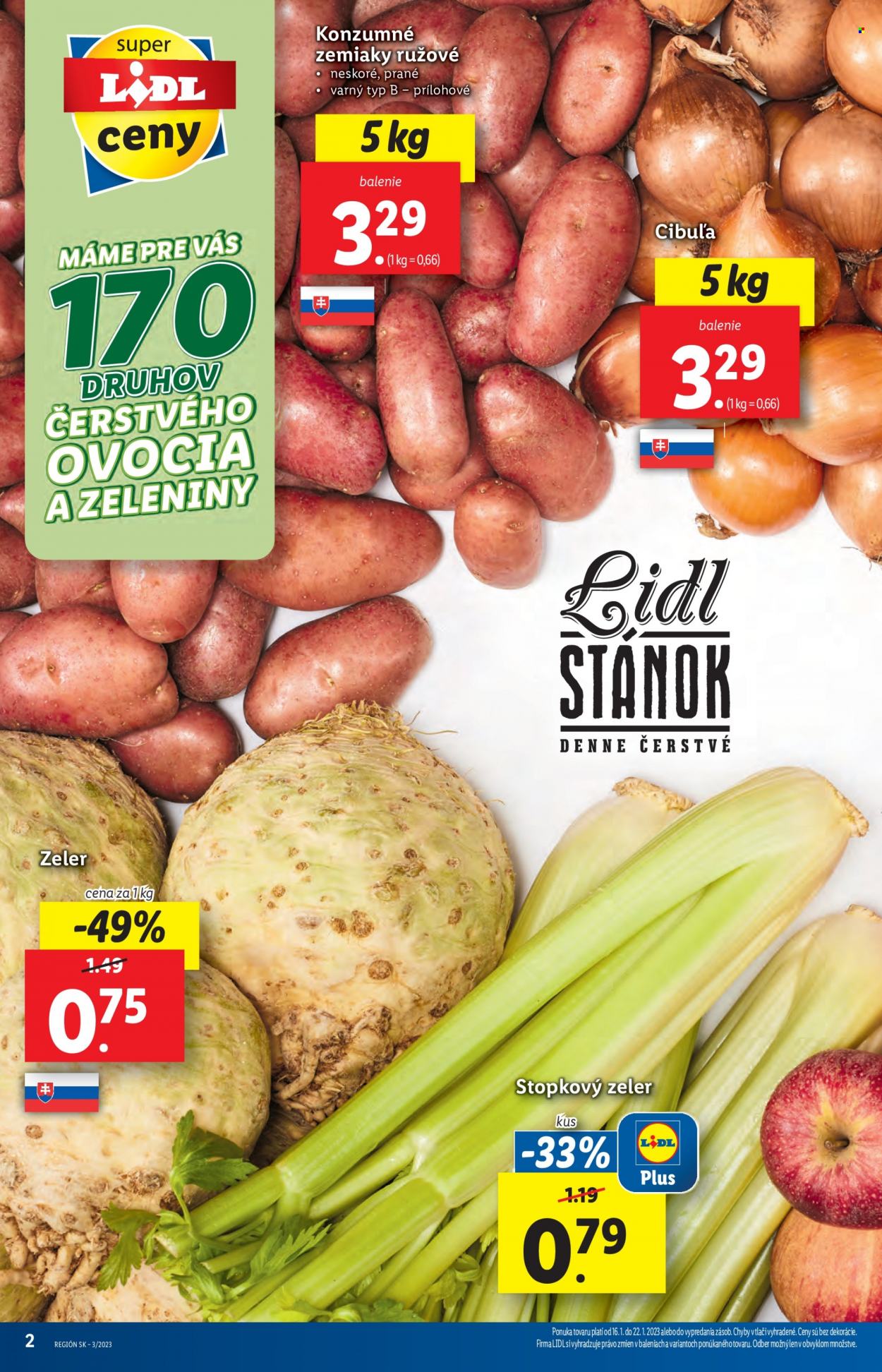 Leták Lidl - 16.1.2023 - 22.1.2023. Strana 2