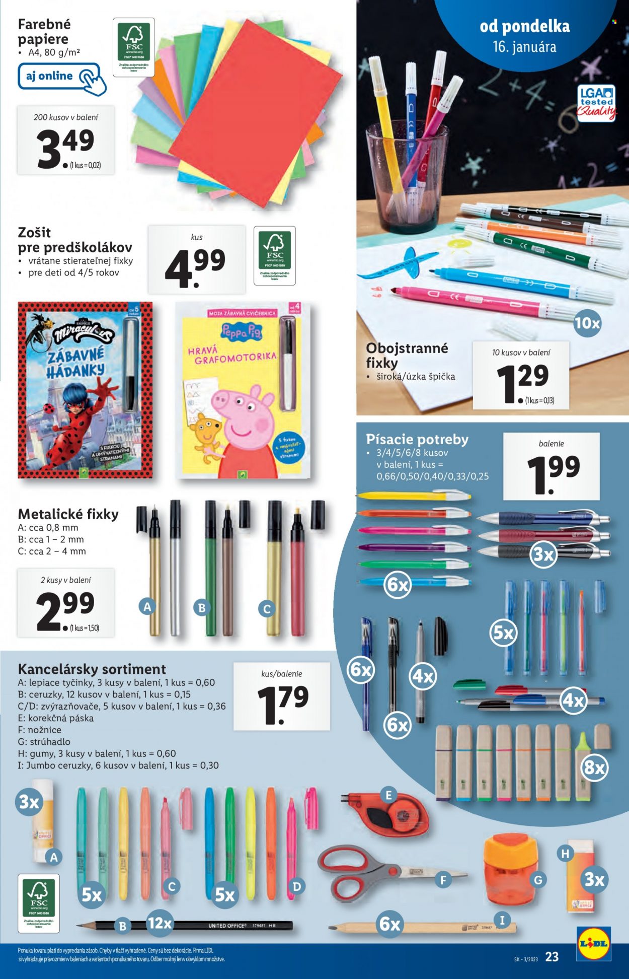 Leták Lidl - 16.1.2023 - 22.1.2023. Strana 23