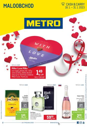 Leták Metro - 18.1.2023 - 31.1.2023.