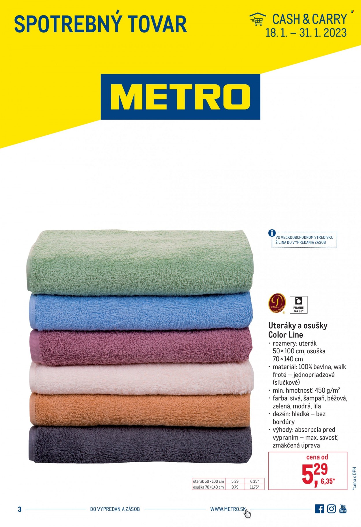 Leták Metro - 18.1.2023 - 31.1.2023. Strana 1