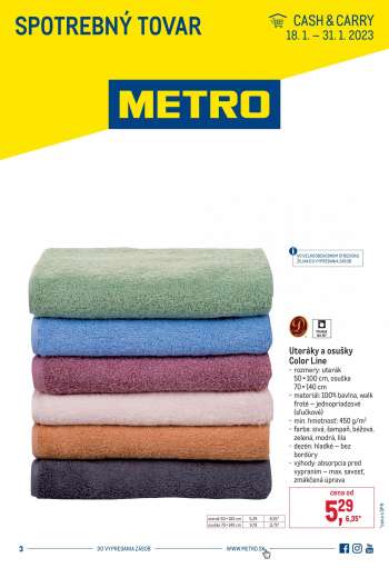 Leták Metro - 18.1.2023 - 31.1.2023.