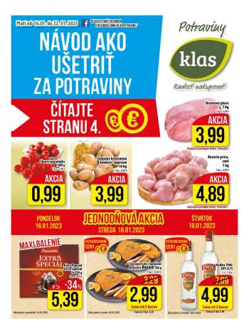 Leták Klas - 16.1.2023 - 22.1.2023.