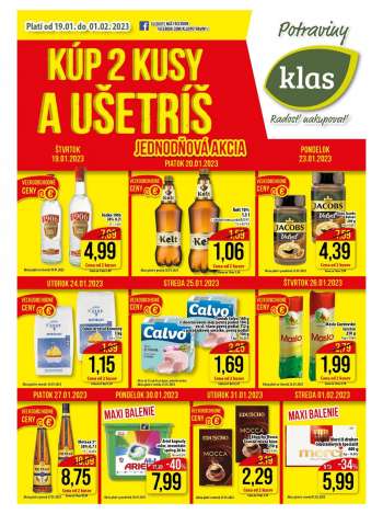 Leták Klas - 19.1.2023 - 1.2.2023.