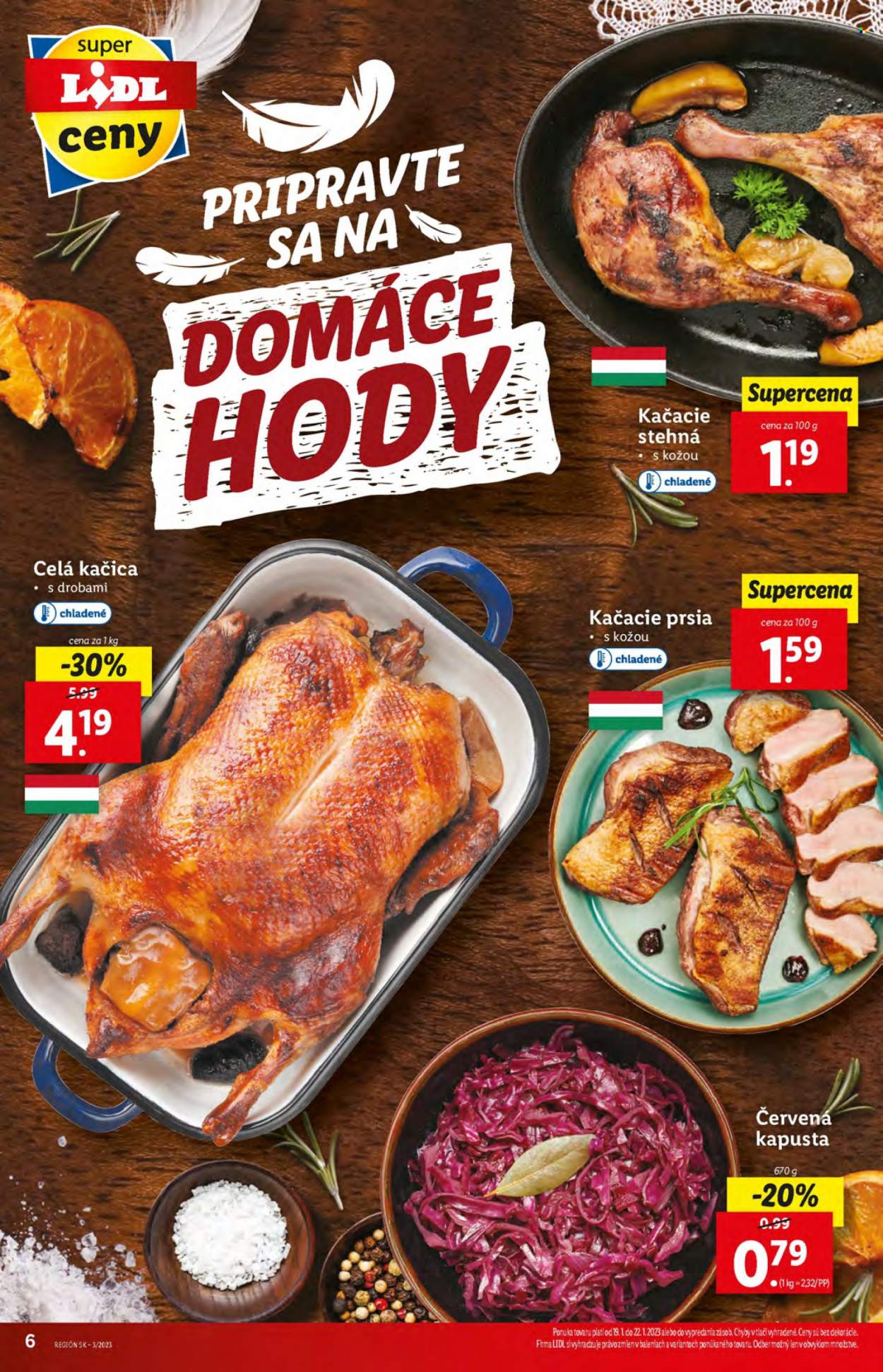 Leták Lidl - 19.1.2023 - 22.1.2023. Strana 6