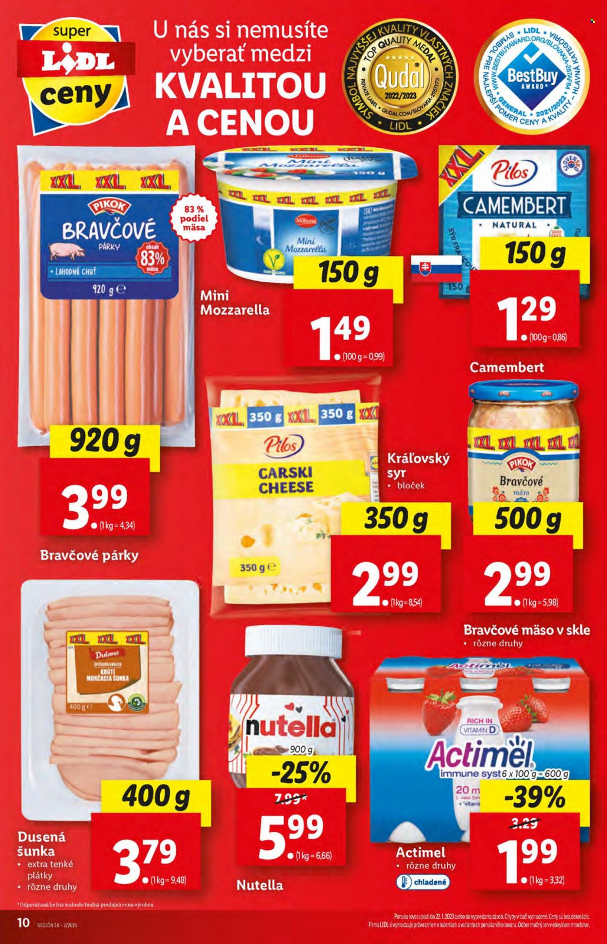 Leták Lidl - 19.1.2023 - 22.1.2023. Strana 10