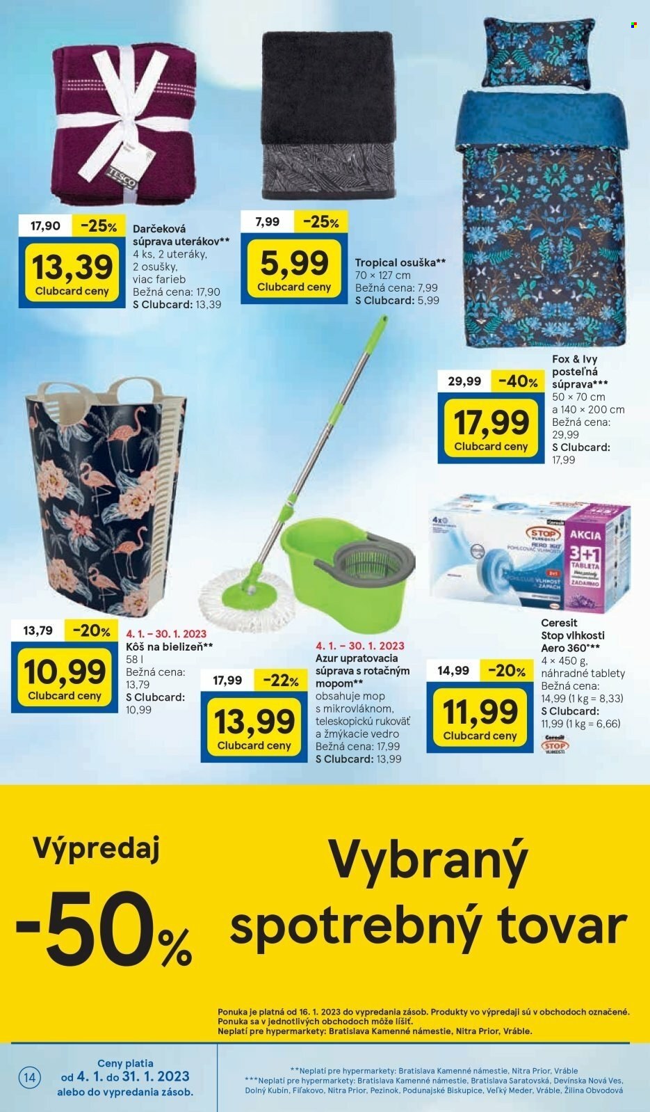 Leták TESCO - 18.1.2023 - 24.1.2023. Strana 14