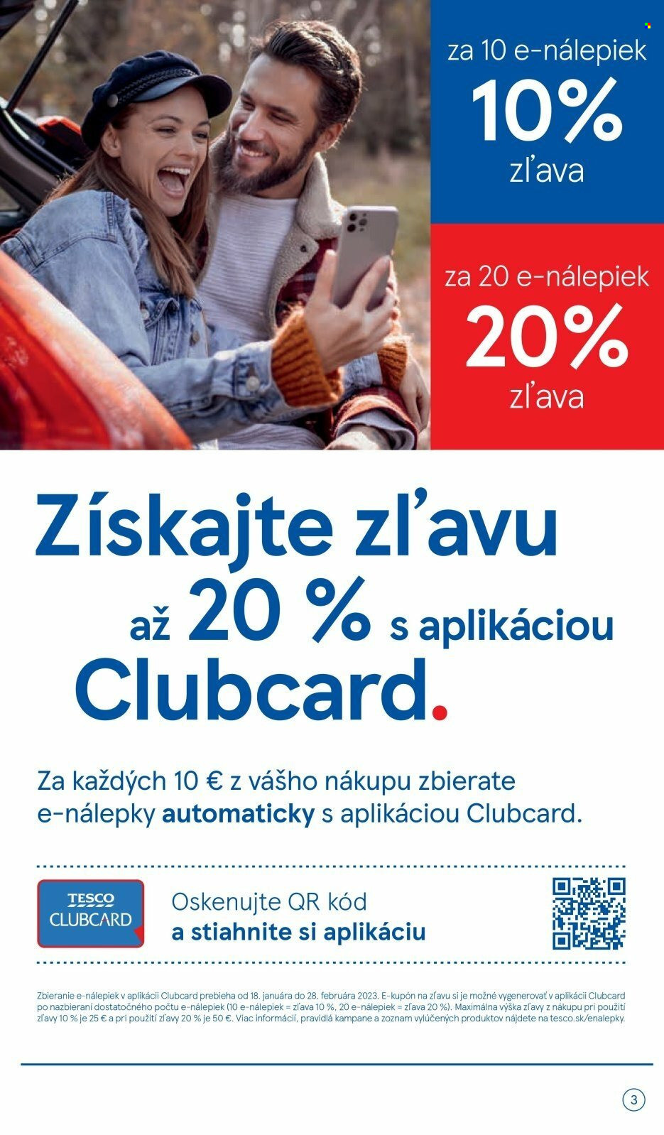 Leták TESCO supermarket - 18.1.2023 - 24.1.2023. Strana 3
