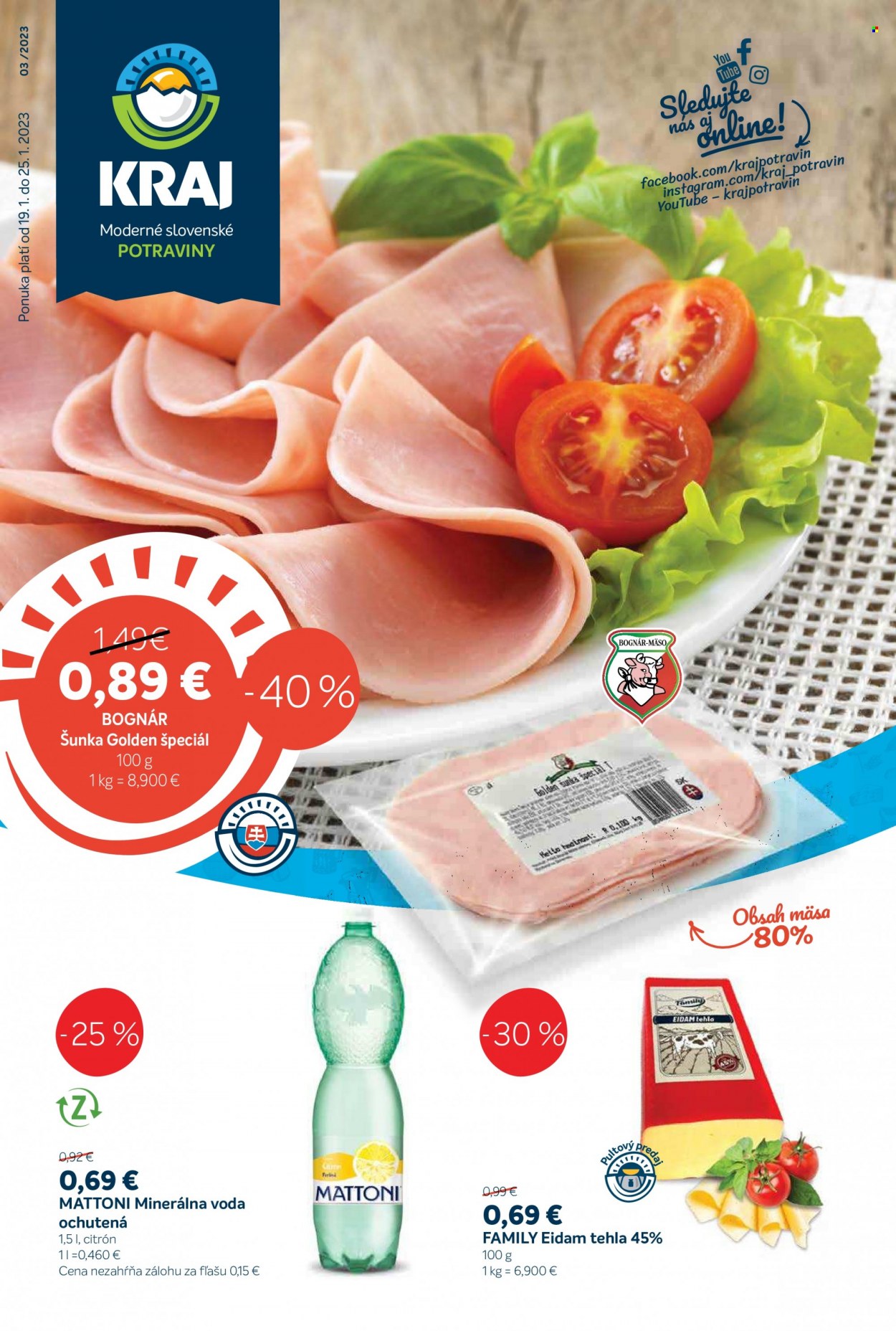 Leták Kraj - 19.1.2023 - 25.1.2023. Strana 1