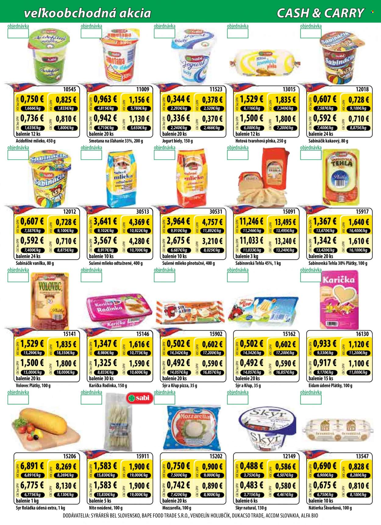 Leták Milk AGRO - 18.1.2023 - 31.1.2023. Strana 2