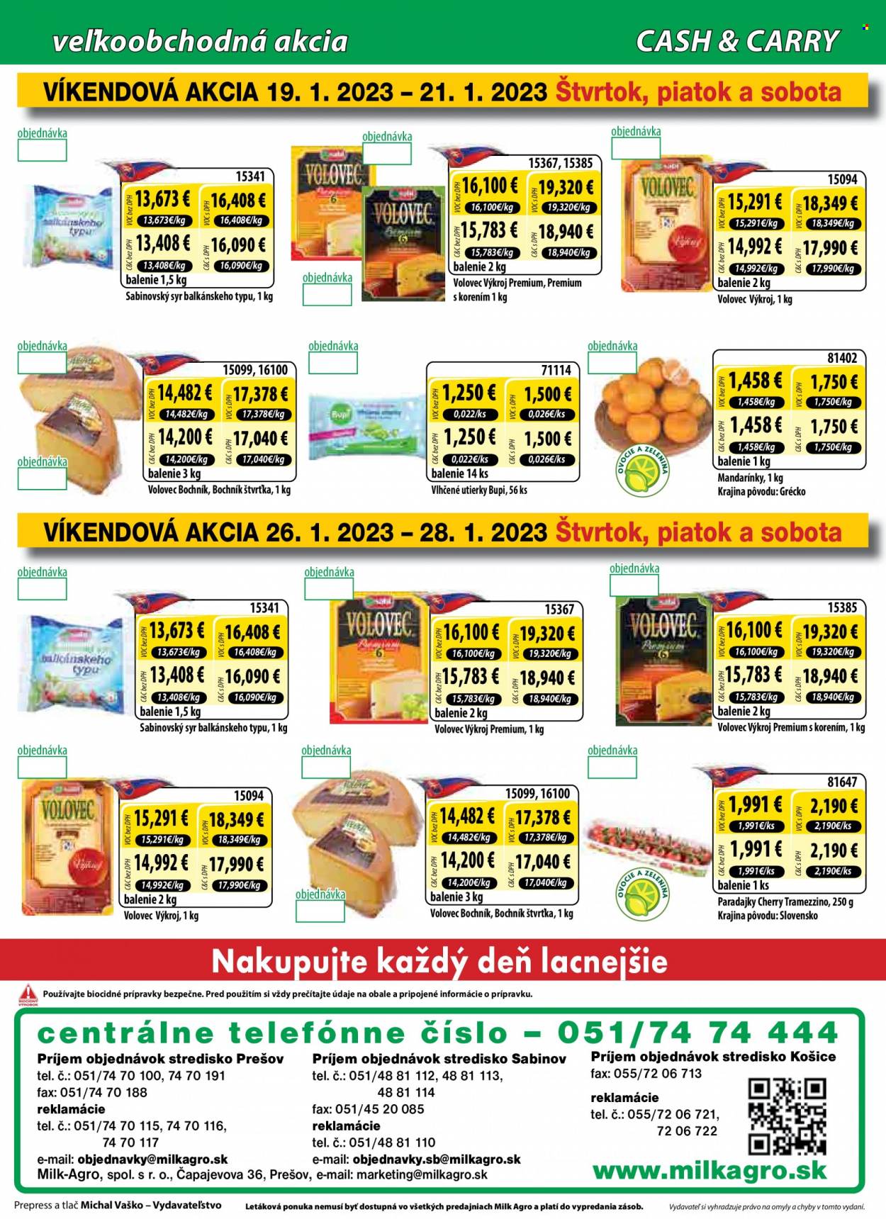 Leták Milk AGRO - 18.1.2023 - 31.1.2023. Strana 8