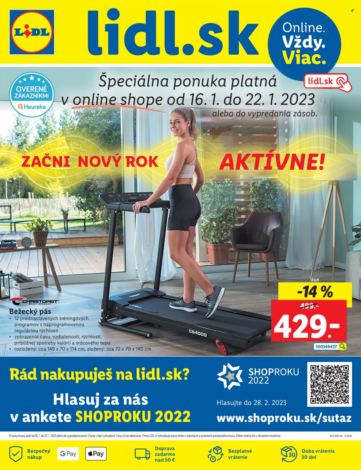 Leták Lidl - 16.1.2023 - 22.1.2023. Strana 1