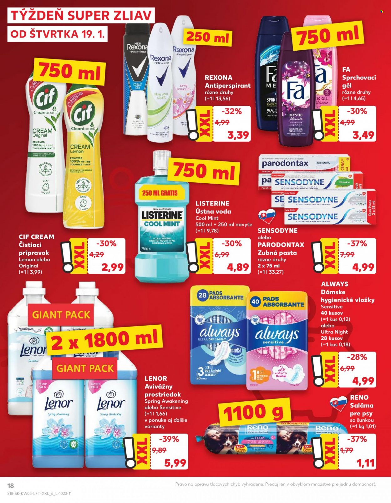 Leták Kaufland - 19.1.2023 - 25.1.2023. Strana 18