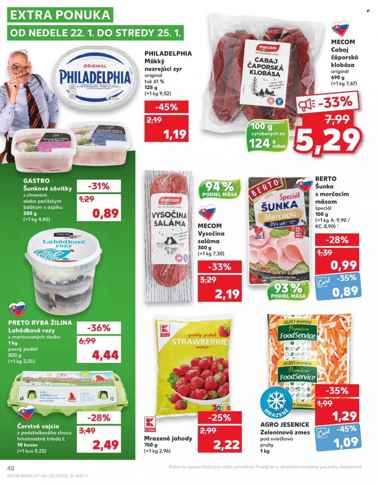 Leták Kaufland - 19.1.2023 - 25.1.2023. Strana 40