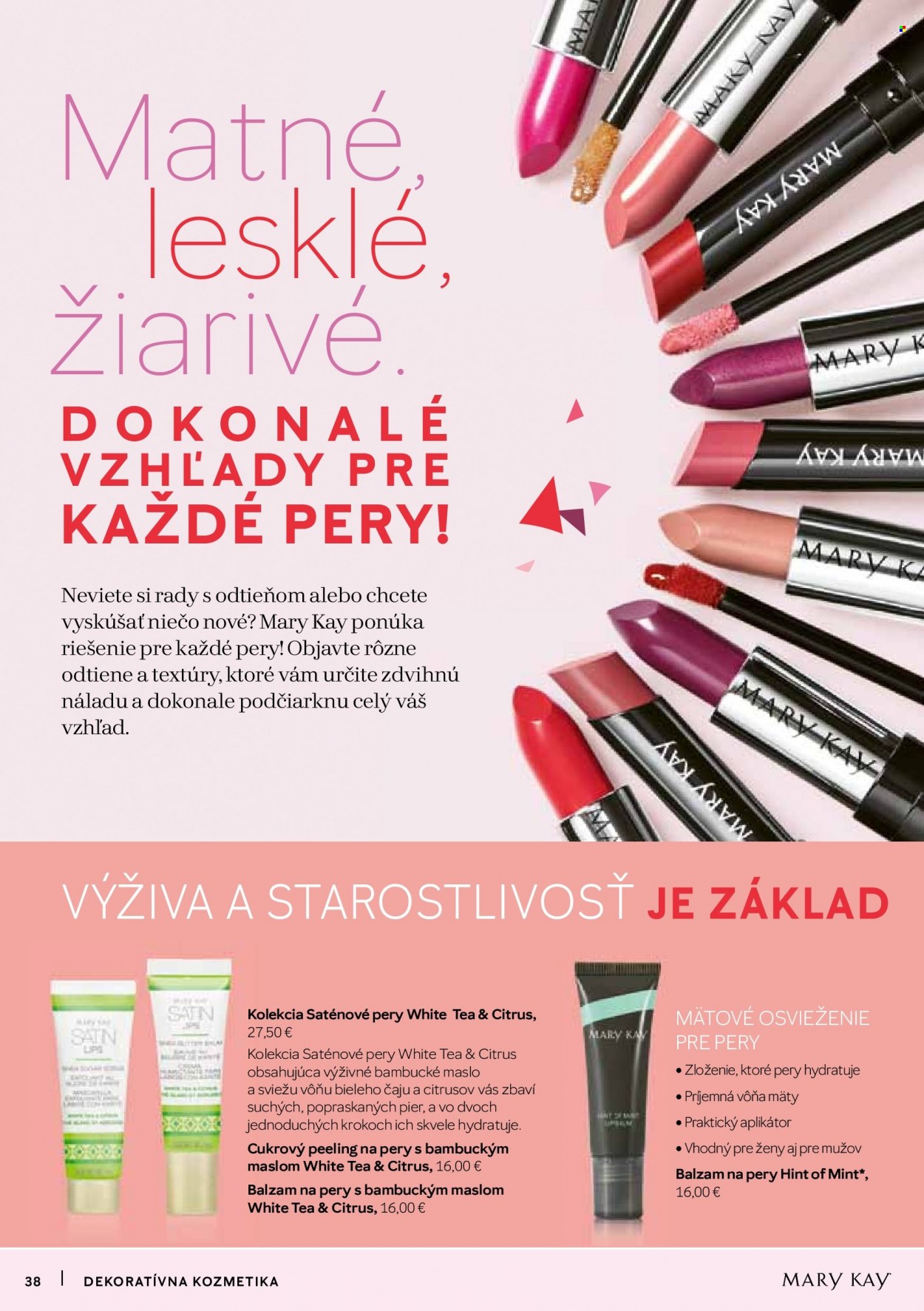 Leták Mary Kay - 1.1.2023 - 31.3.2023. Strana 38