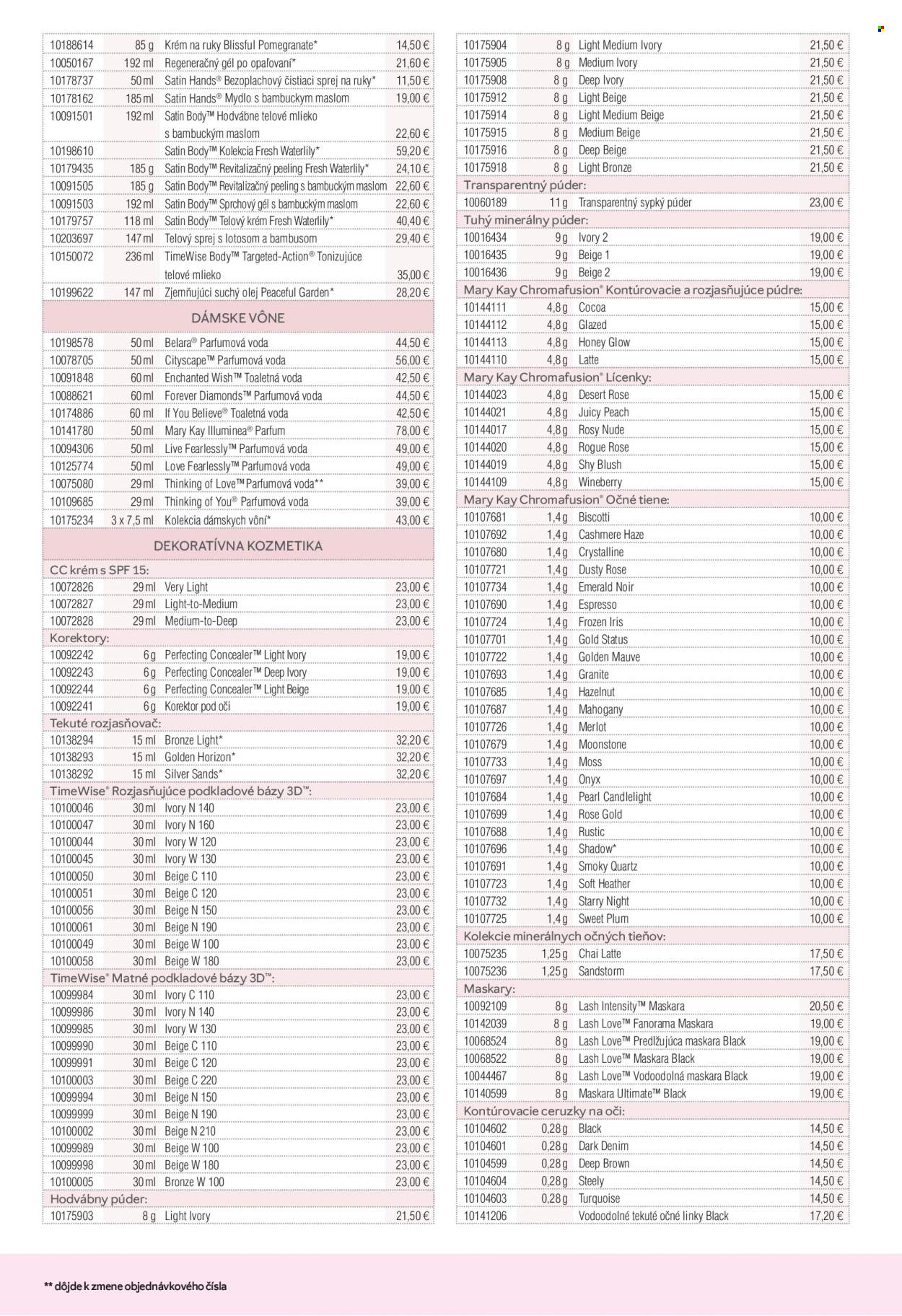 Leták Mary Kay - 1.1.2023 - 31.3.2023. Strana 43