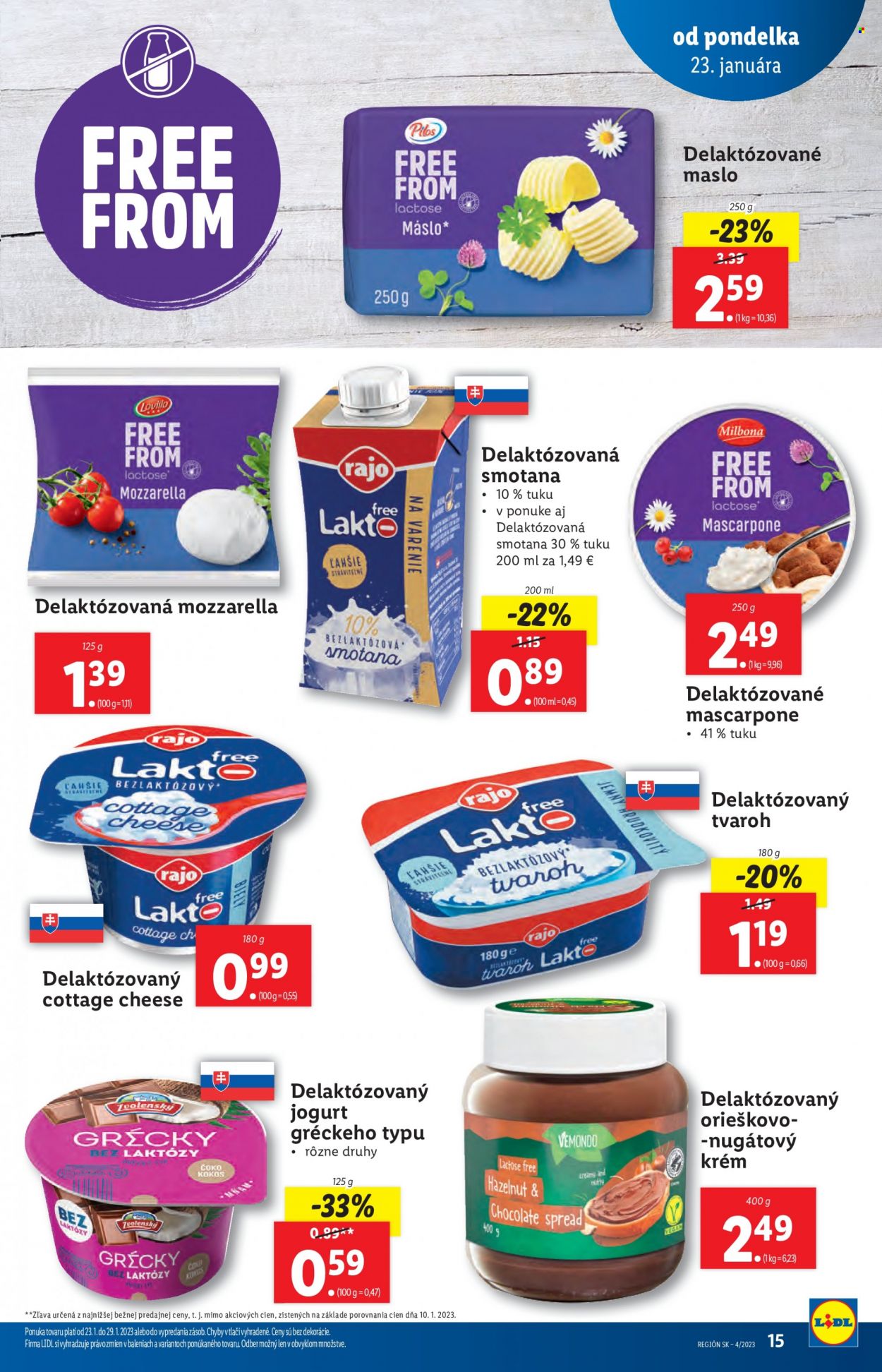 Leták Lidl - 23.1.2023 - 29.1.2023. Strana 15