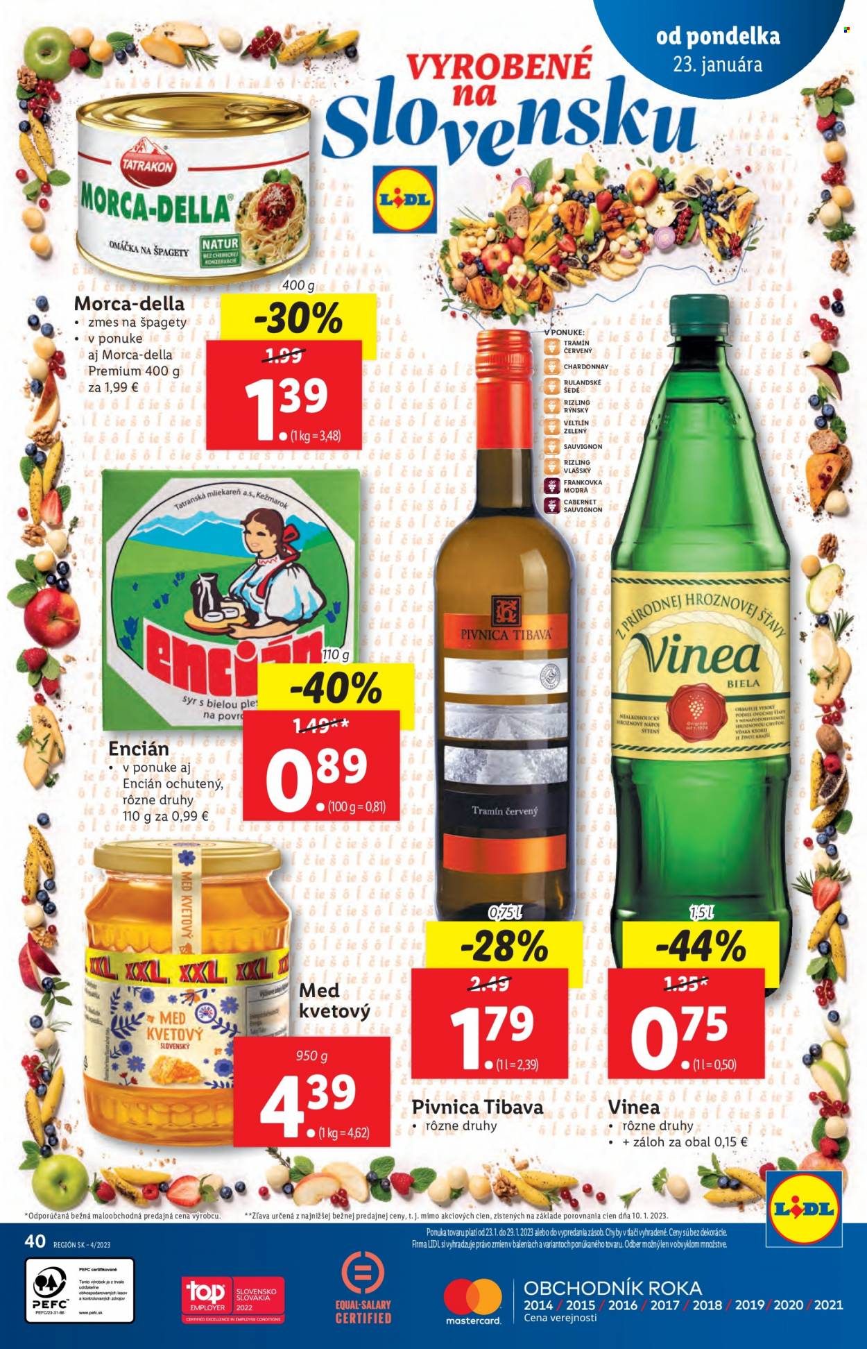 Leták Lidl - 23.1.2023 - 29.1.2023. Strana 40