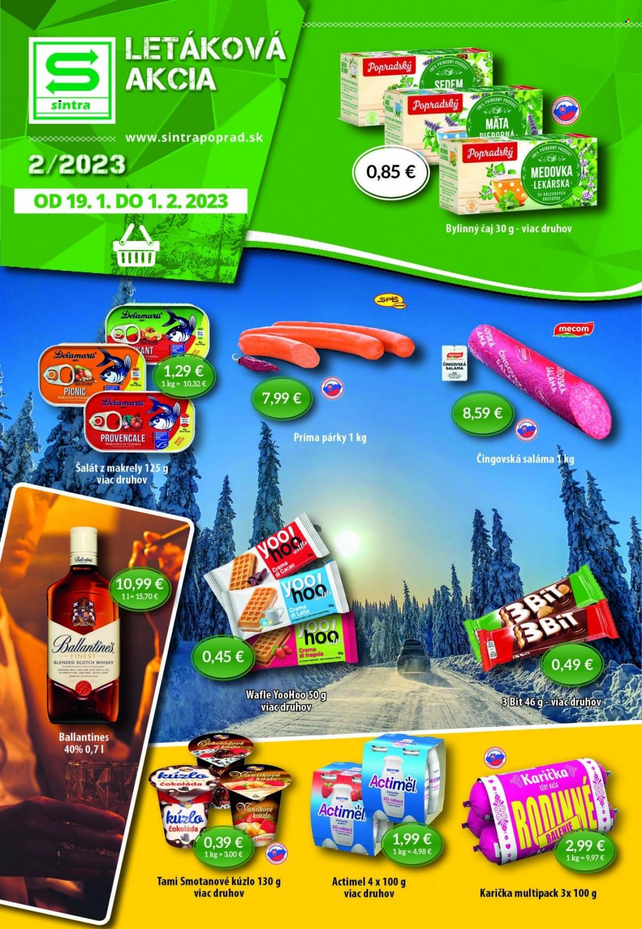 Leták Sintra - 19.1.2023 - 1.2.2023. Strana 1
