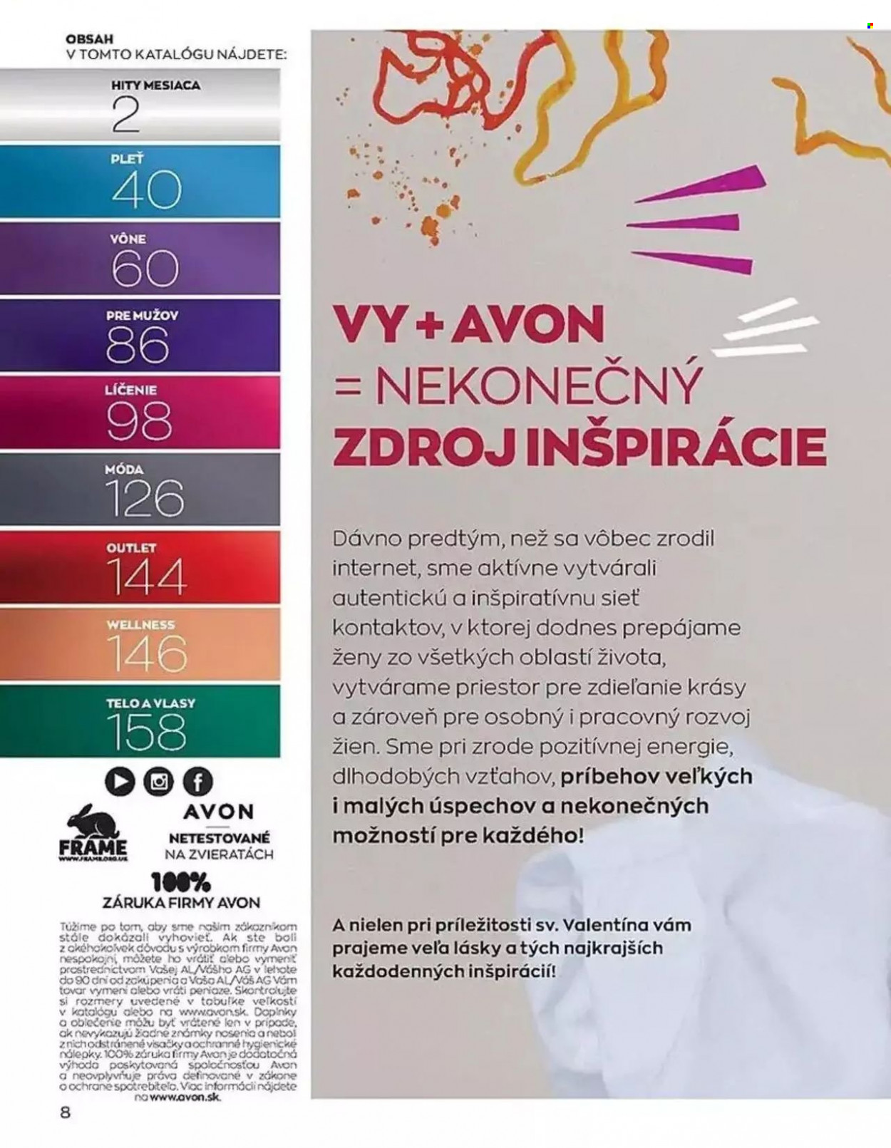 Leták Avon - 1.2.2023 - 28.2.2023. Strana 8