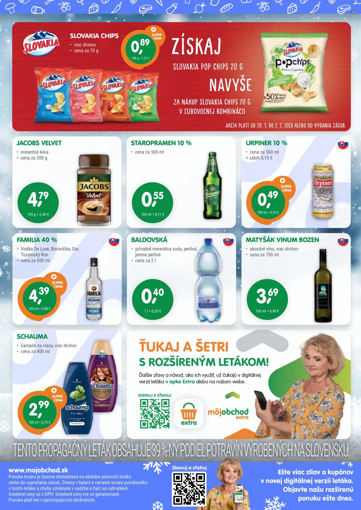 Leták Môj obchod - 20.1.2023 - 2.2.2023. Strana 4