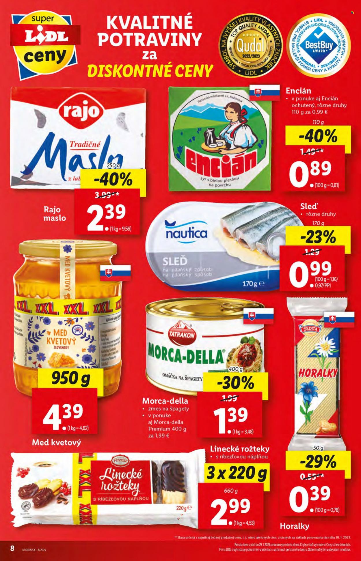 Leták Lidl - 26.1.2023 - 29.1.2023. Strana 8