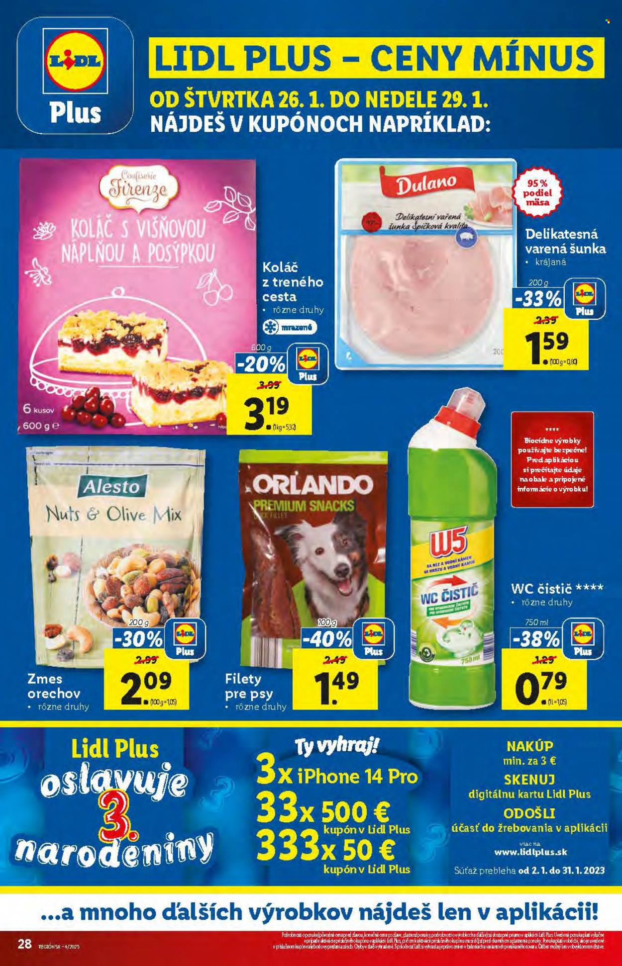 Leták Lidl - 26.1.2023 - 29.1.2023. Strana 28