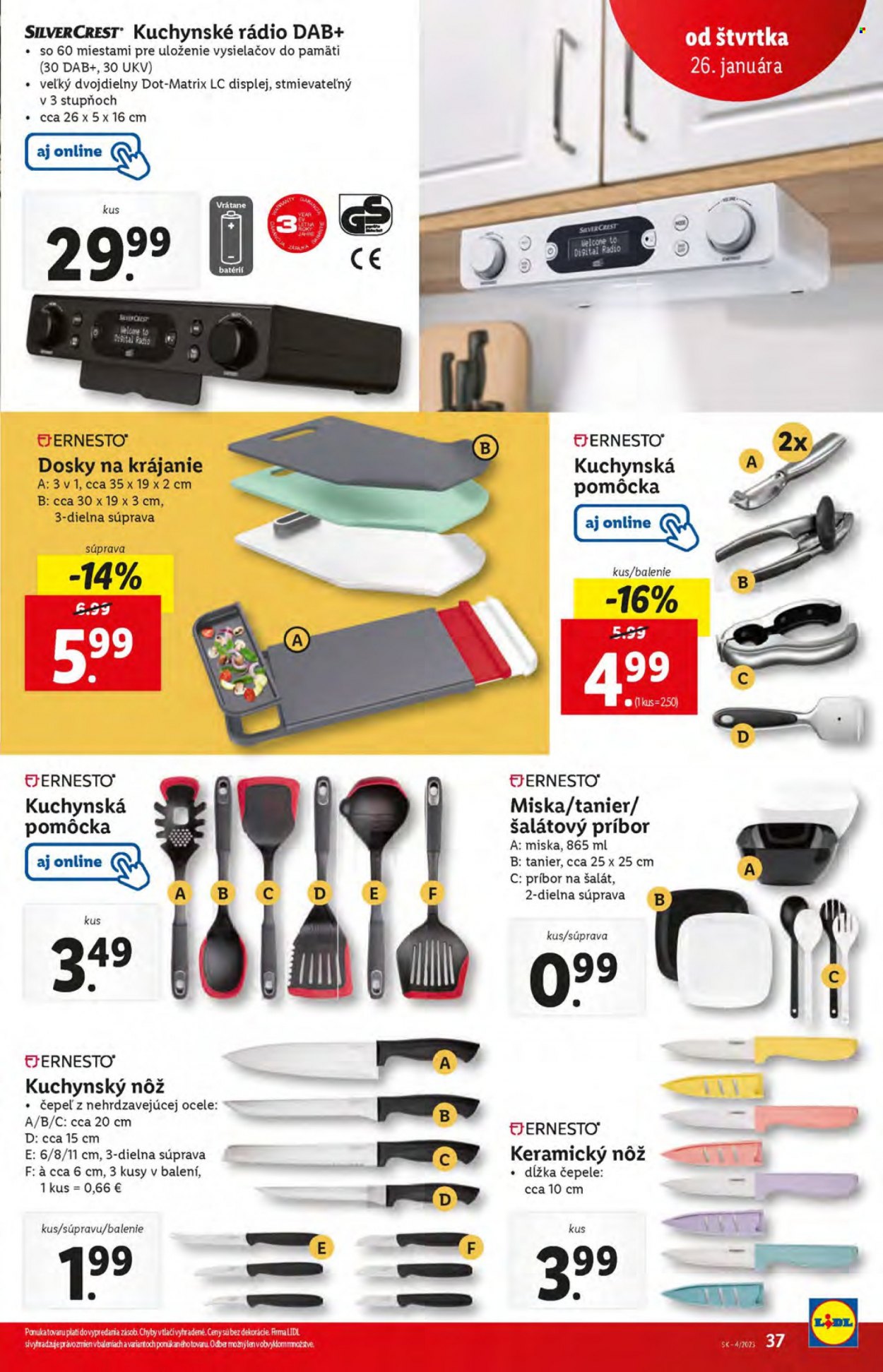 Leták Lidl - 26.1.2023 - 29.1.2023. Strana 37