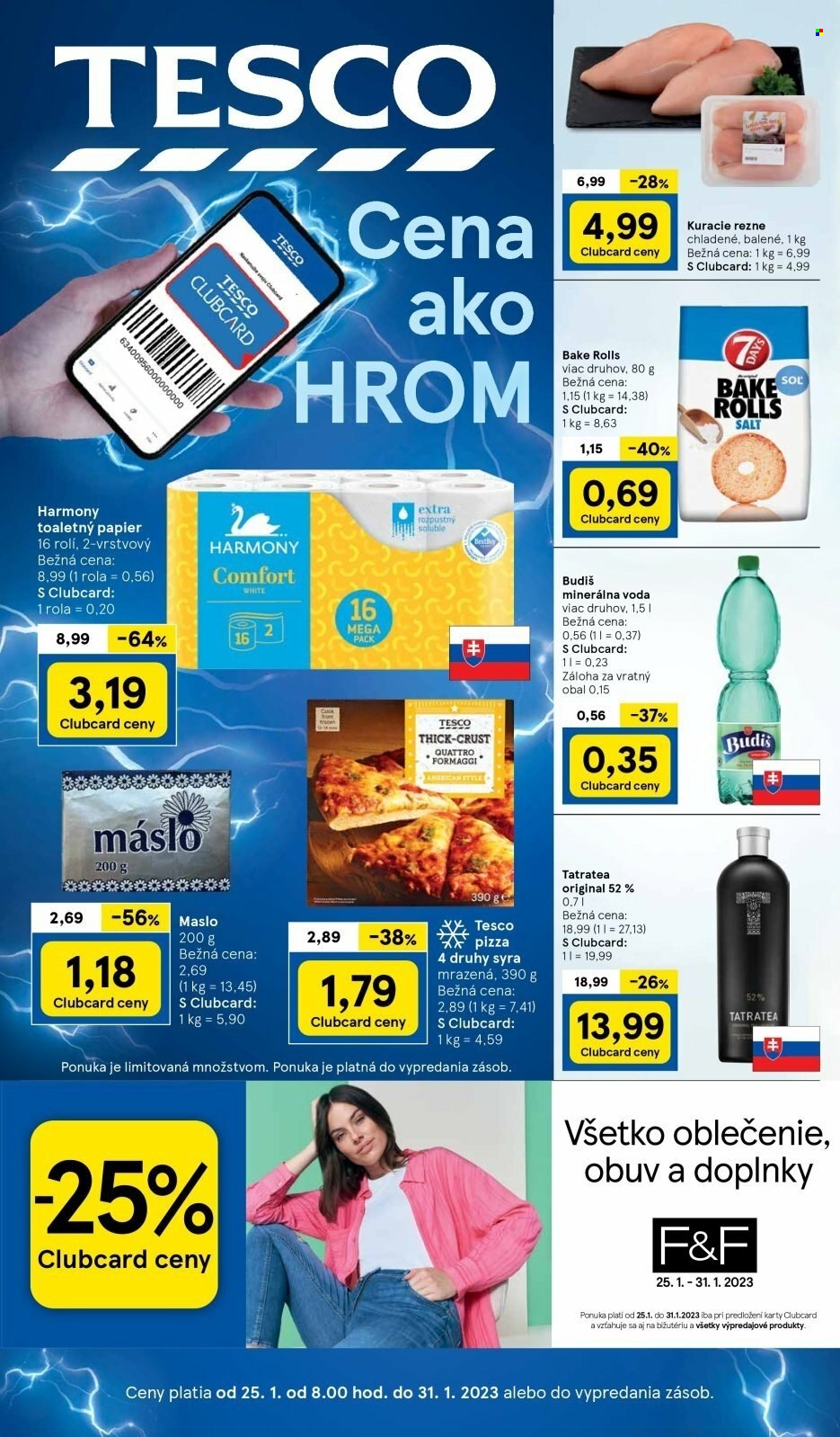 Leták TESCO - 25.1.2023 - 31.1.2023. Strana 1