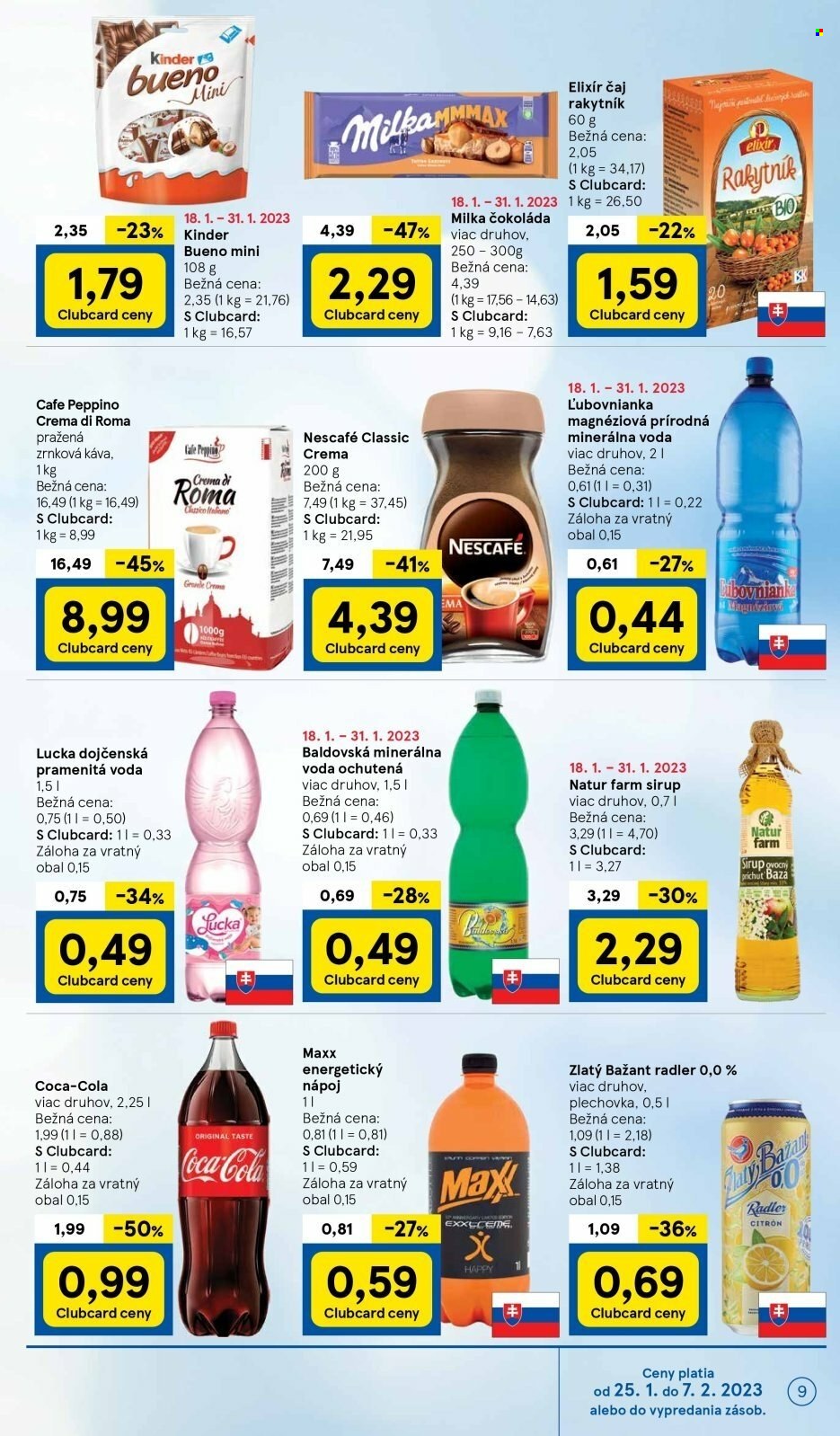 Leták TESCO - 25.1.2023 - 31.1.2023. Strana 9