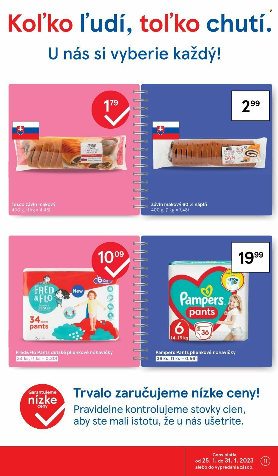 Leták TESCO - 25.1.2023 - 31.1.2023. Strana 11