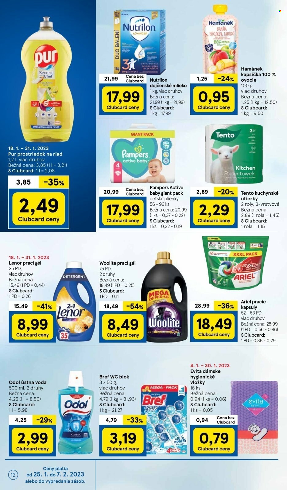 Leták TESCO - 25.1.2023 - 31.1.2023. Strana 12