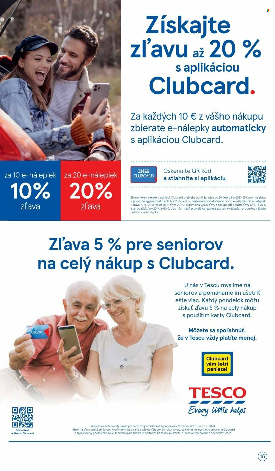 Leták TESCO - 25.1.2023 - 31.1.2023. Strana 15
