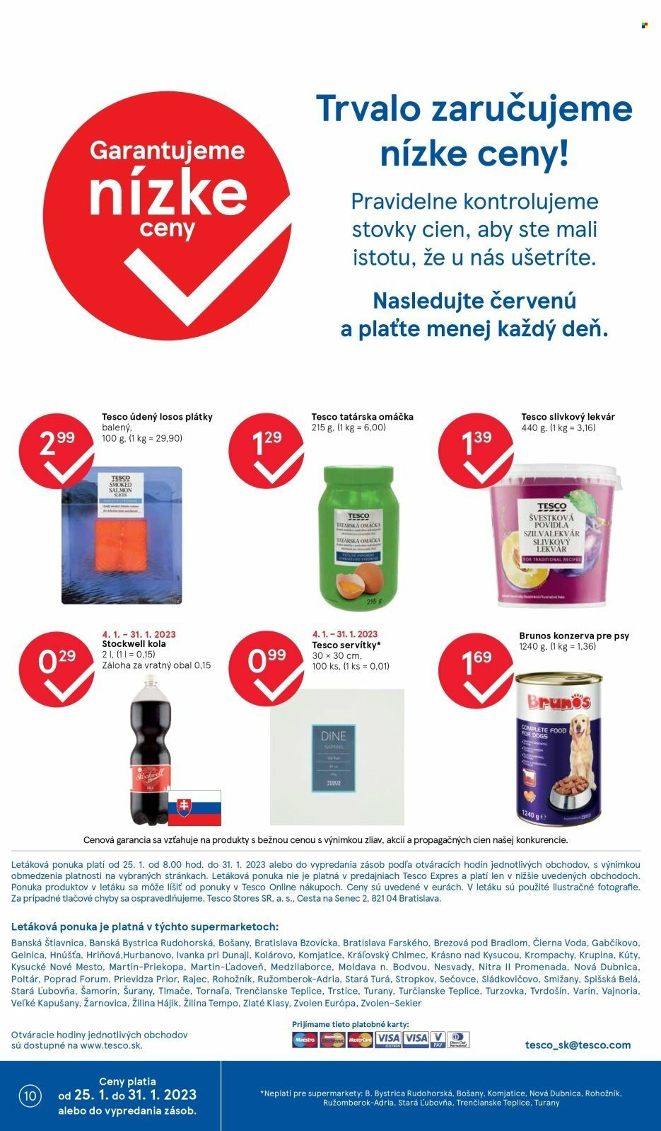 Leták TESCO supermarket - 25.1.2023 - 31.1.2023. Strana 10