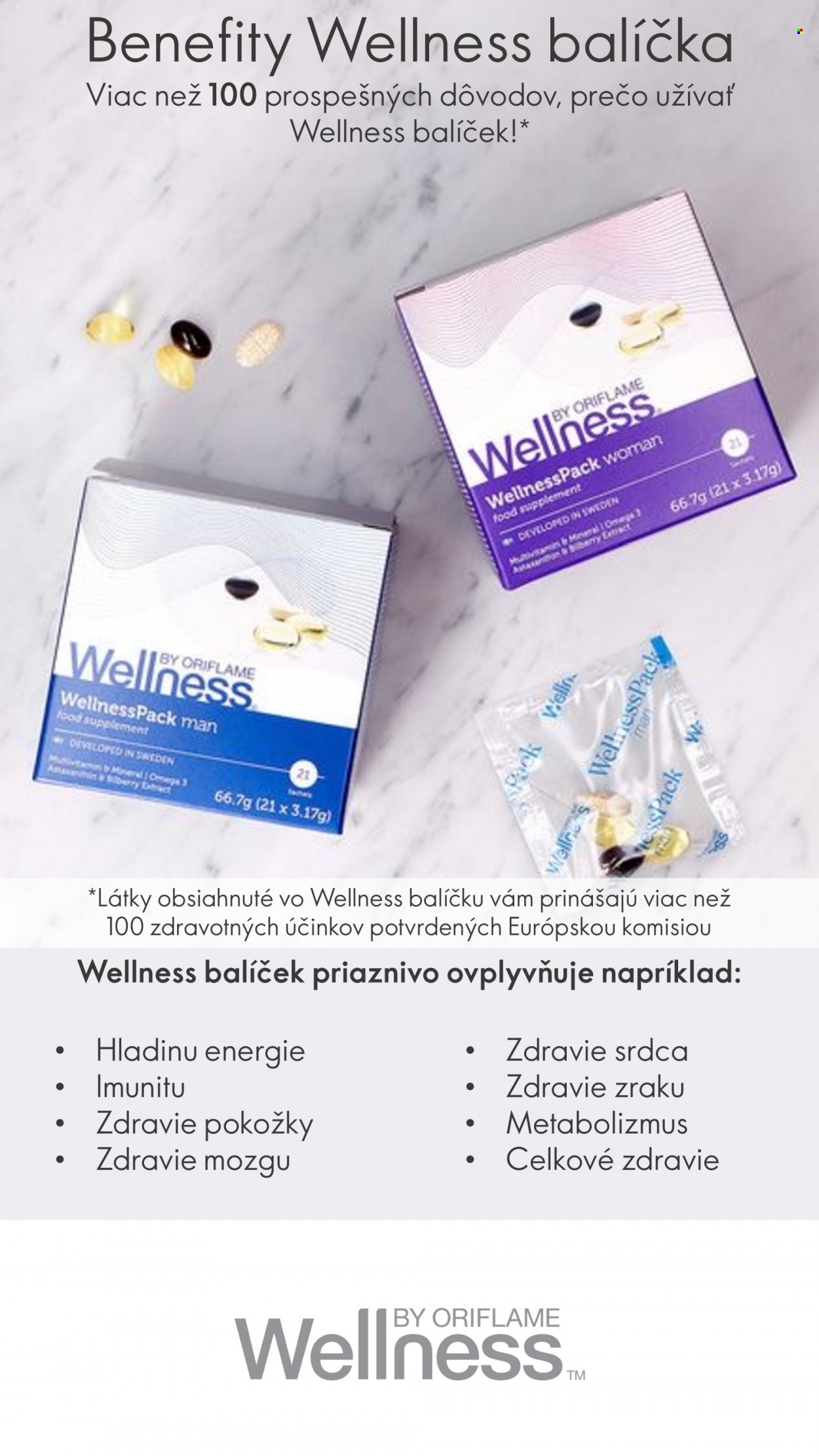 Leták Oriflame. Strana 8