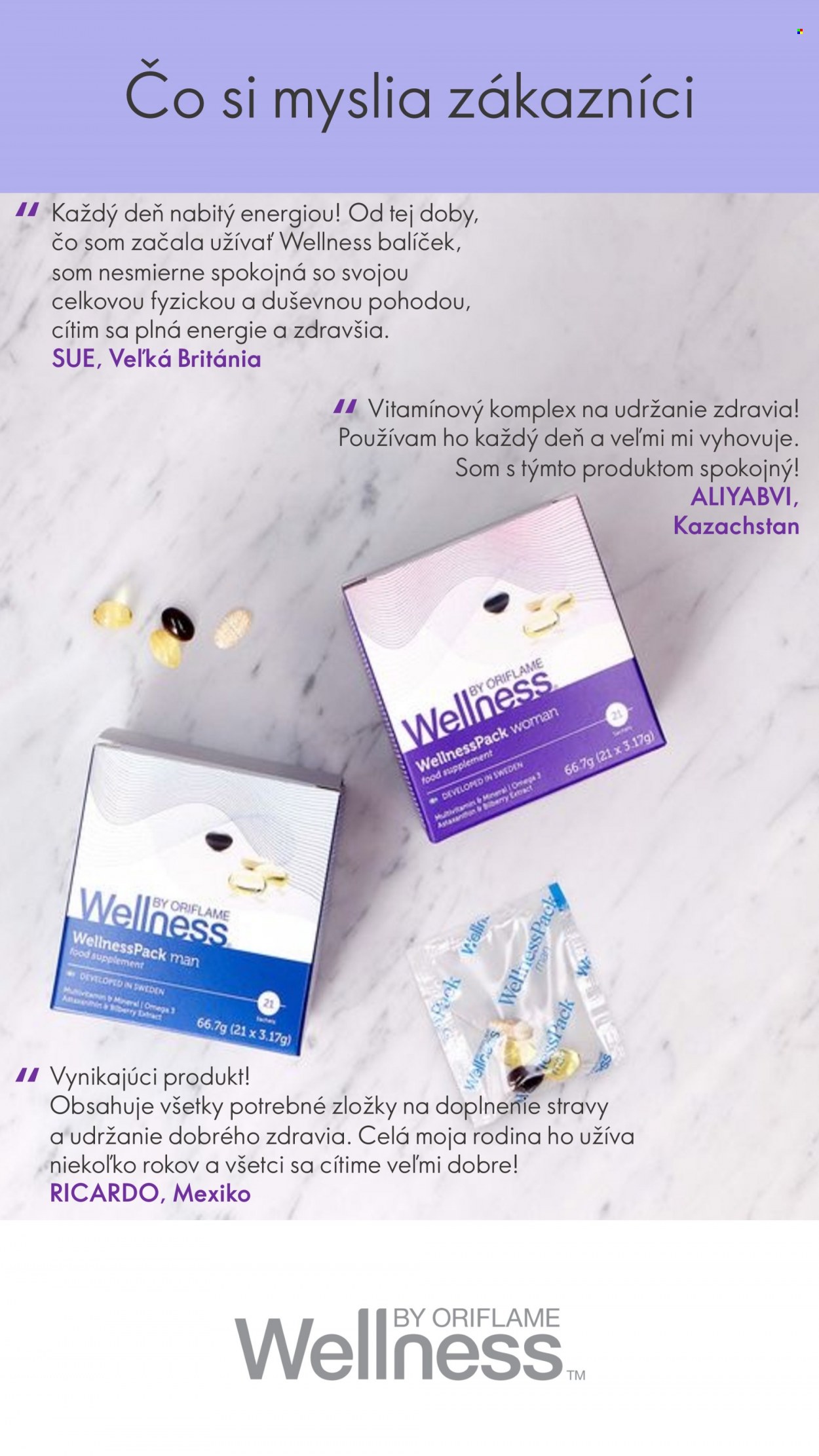 Leták Oriflame. Strana 16