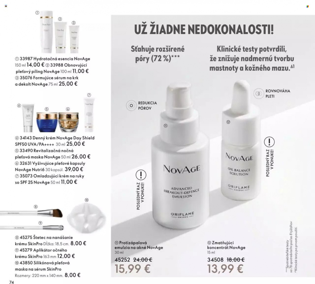 Leták Oriflame - 8.2.2023 - 28.2.2023. Strana 74
