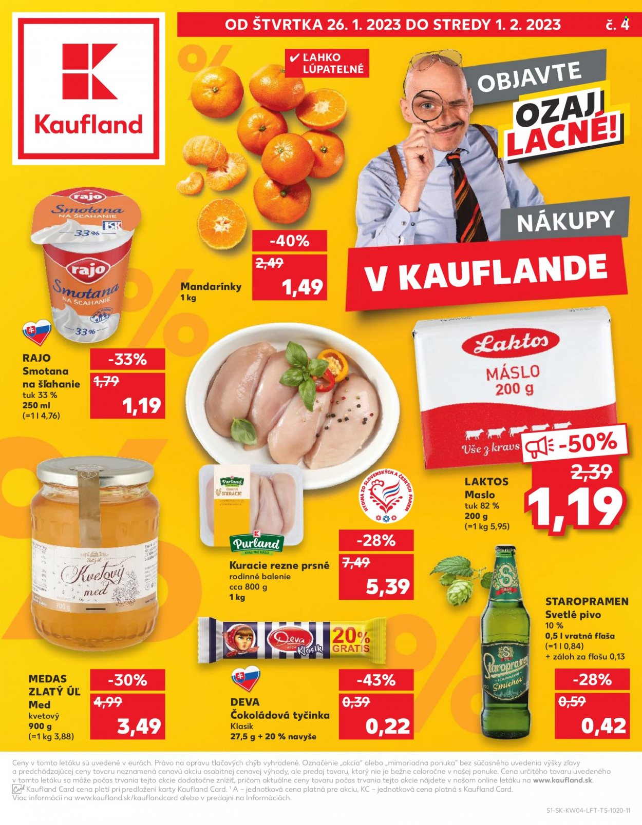 Leták Kaufland - 26.1.2023 - 1.2.2023. Strana 1